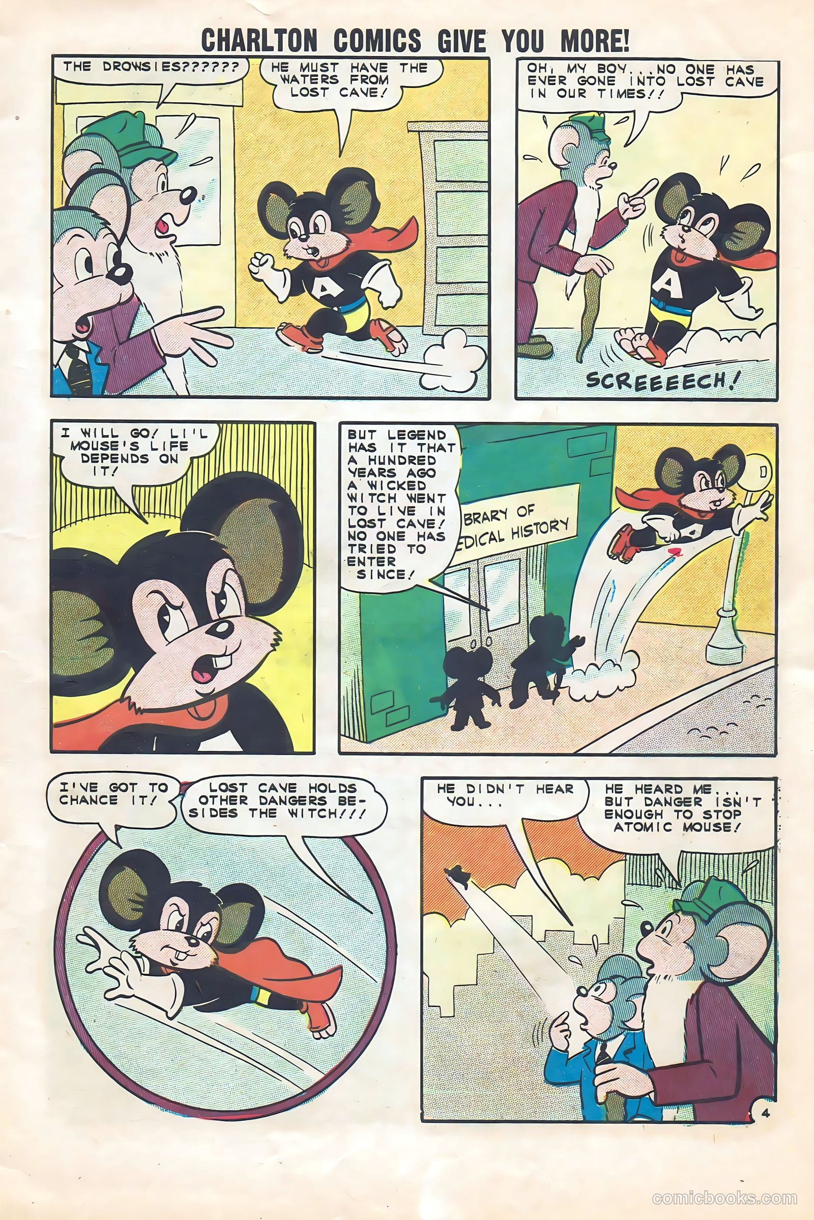 Atomic Mouse #14 (1955) — page 7 of 36