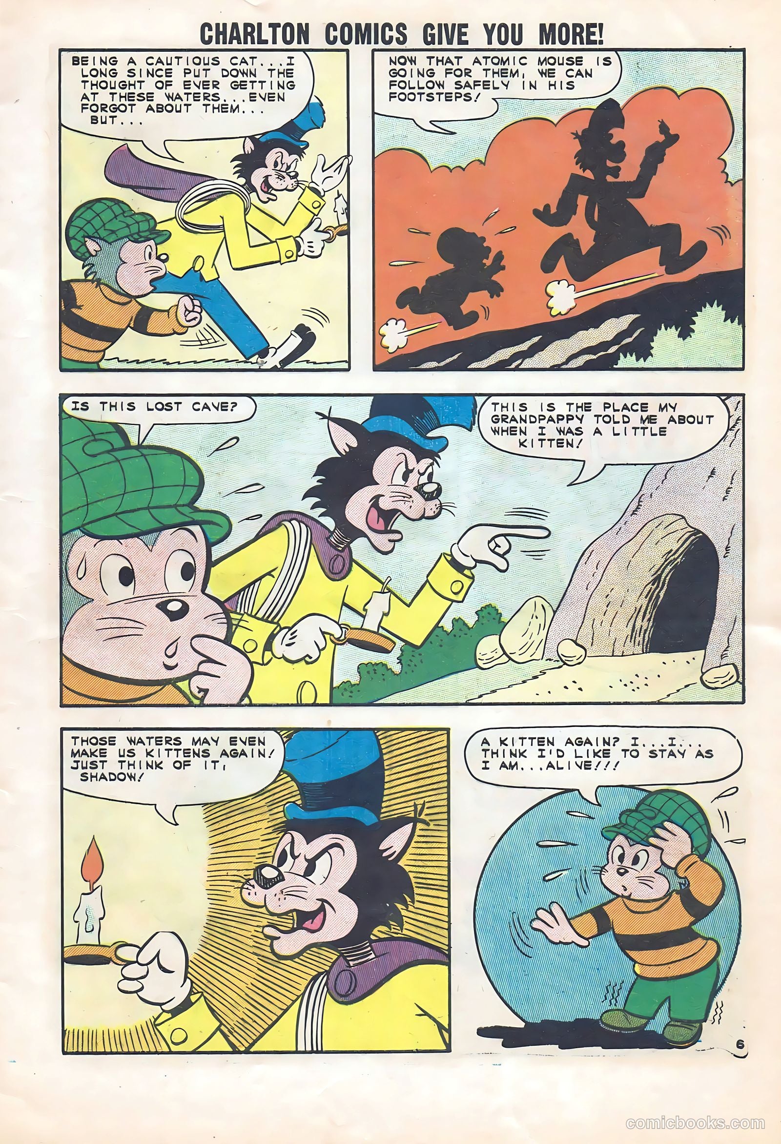 Atomic Mouse #14 (1955) — page 9 of 36