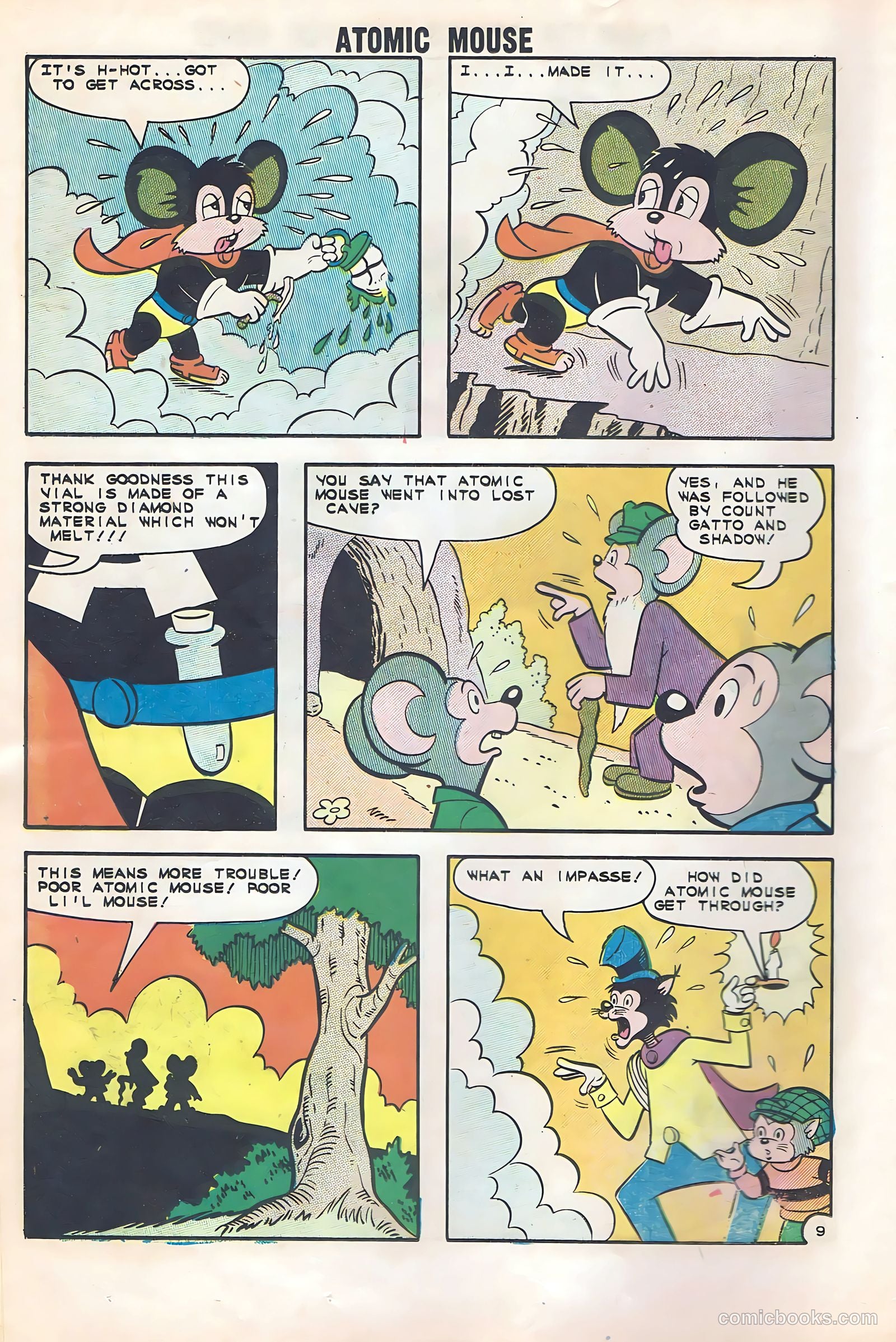 Atomic Mouse #14 (1955) — page 12 of 36
