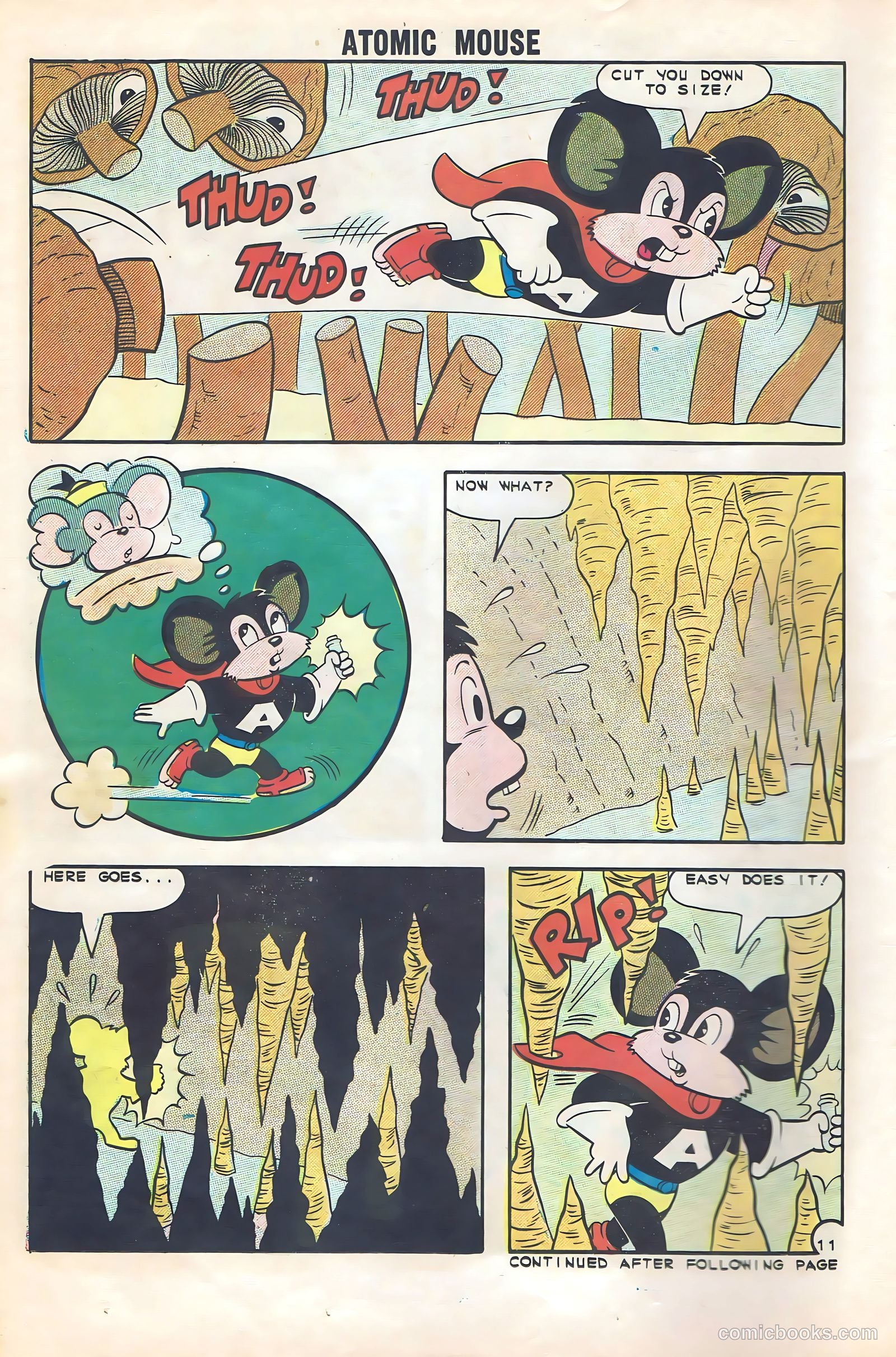 Atomic Mouse #14 (1955) — page 14 of 36