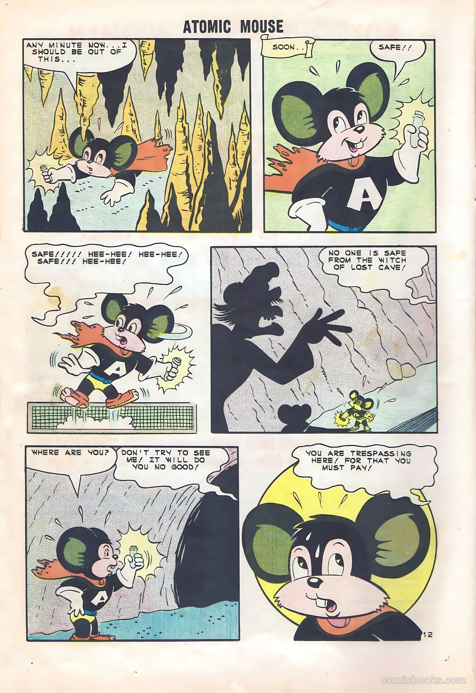 Atomic Mouse #14 (1955) — page 16 of 36
