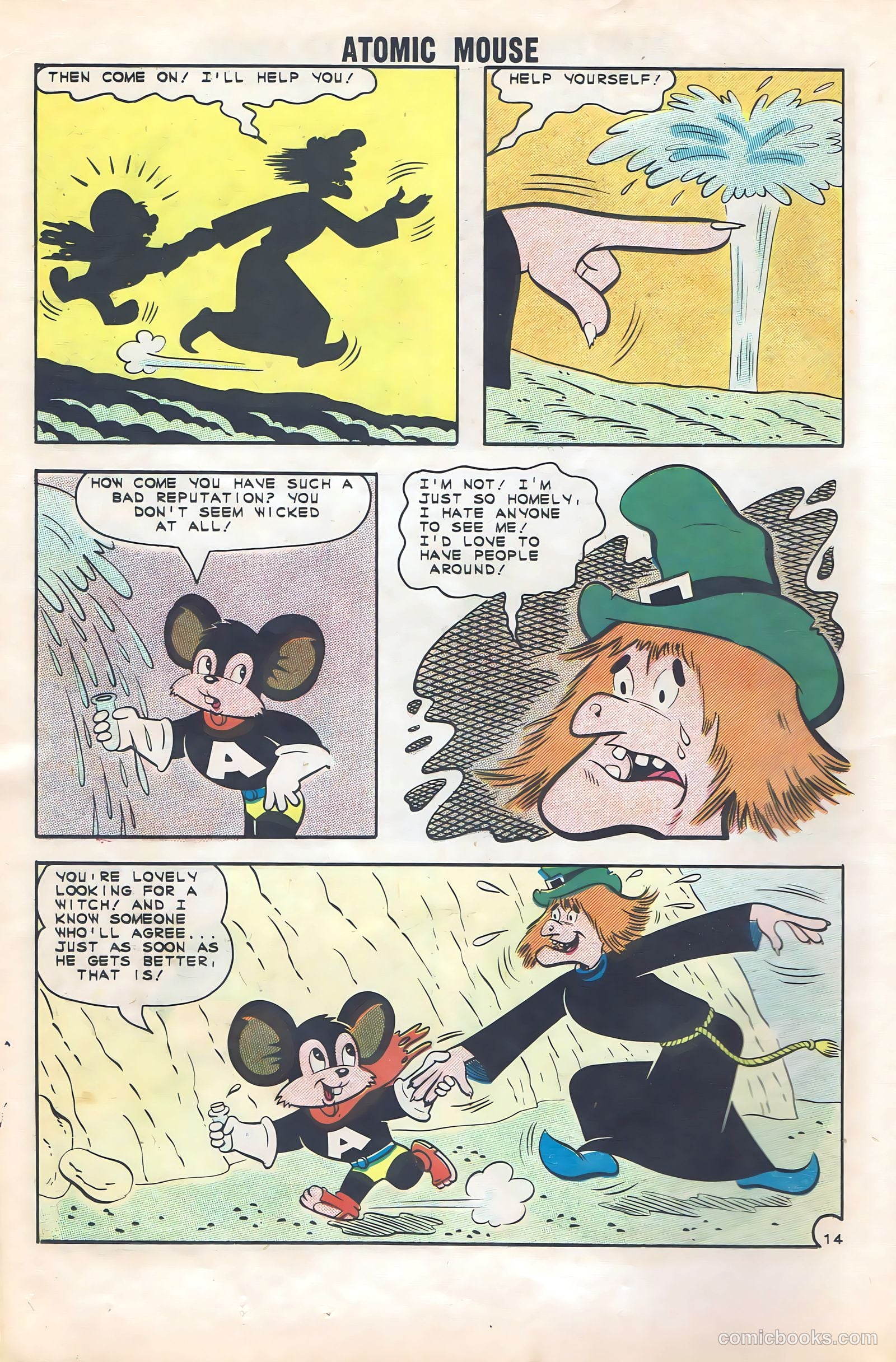 Atomic Mouse #14 (1955) — page 18 of 36