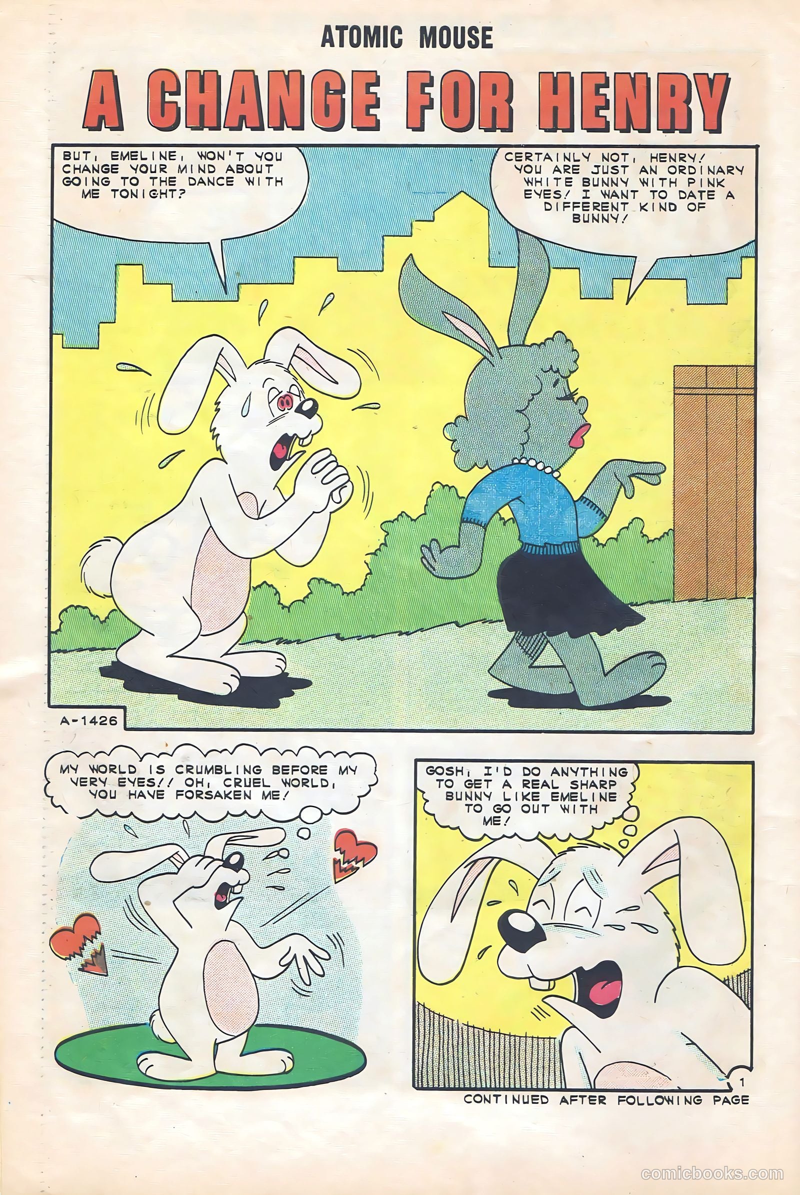 Atomic Mouse #14 (1955) — page 30 of 36