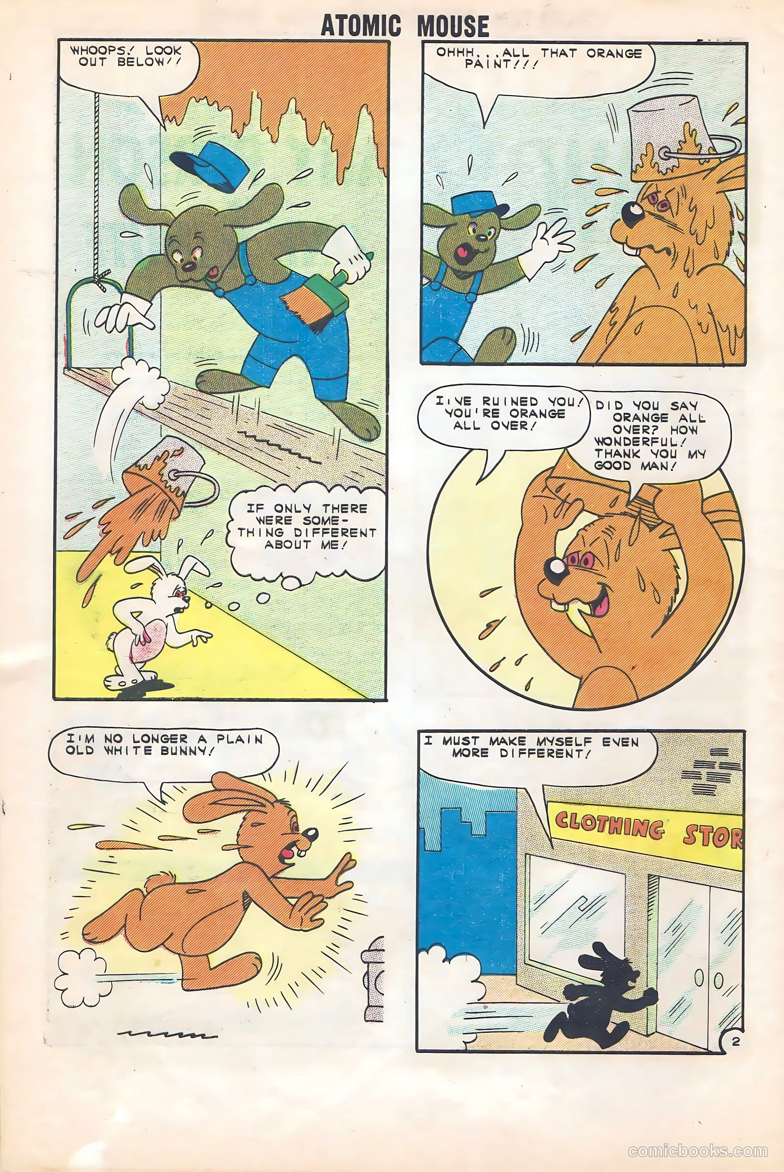 Atomic Mouse #14 (1955) — page 32 of 36