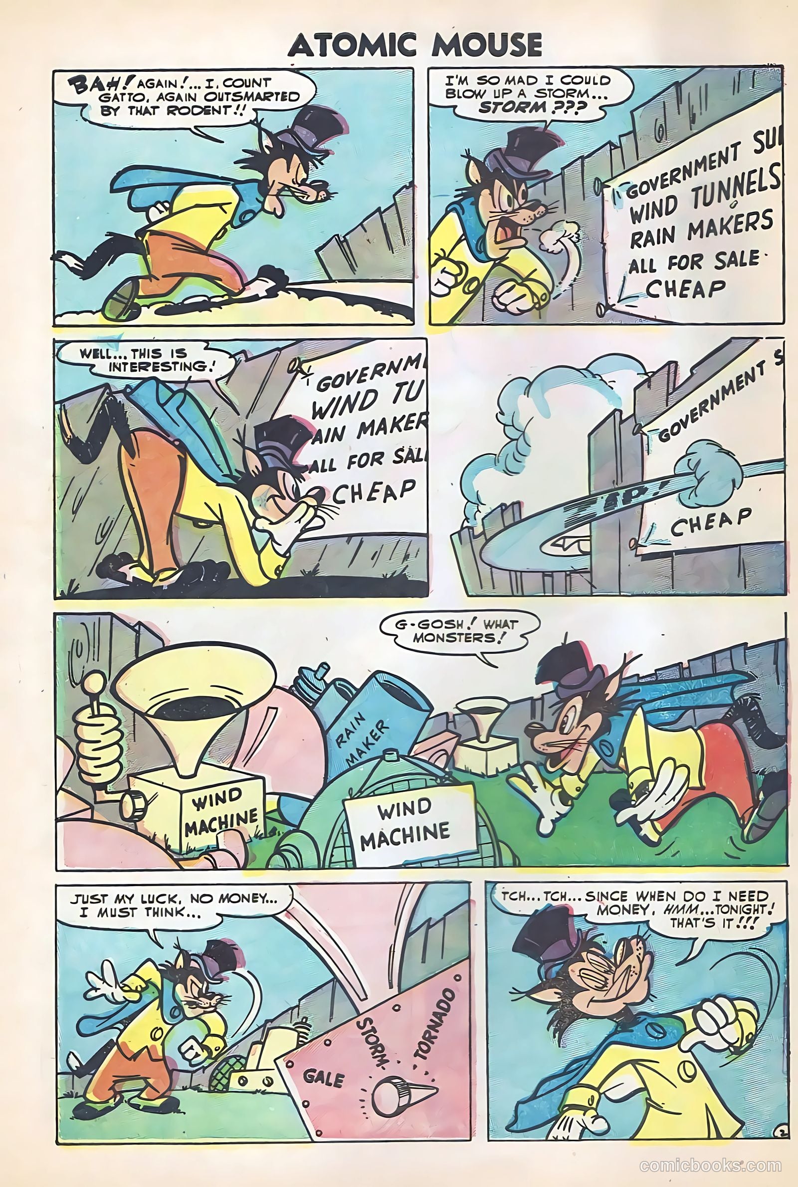 Atomic Mouse #15 (1955) — page 4 of 36