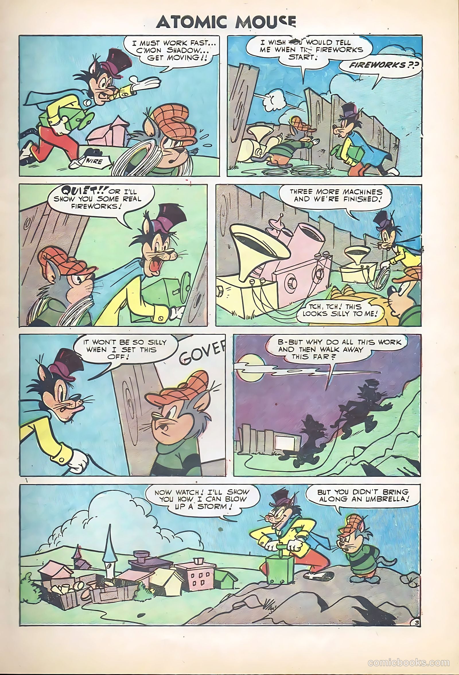 Atomic Mouse #15 (1955) — page 5 of 36