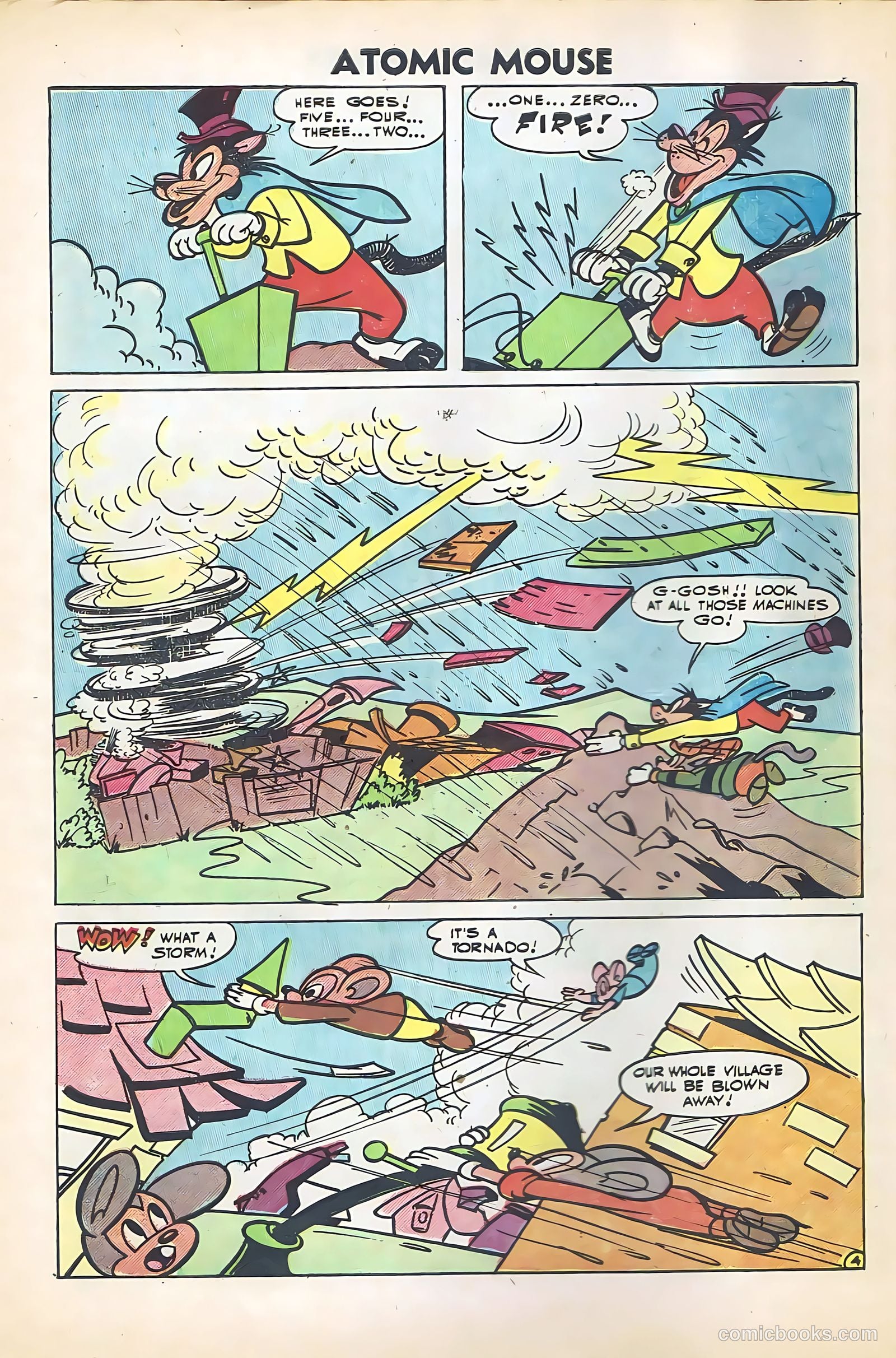 Atomic Mouse #15 (1955) — page 6 of 36