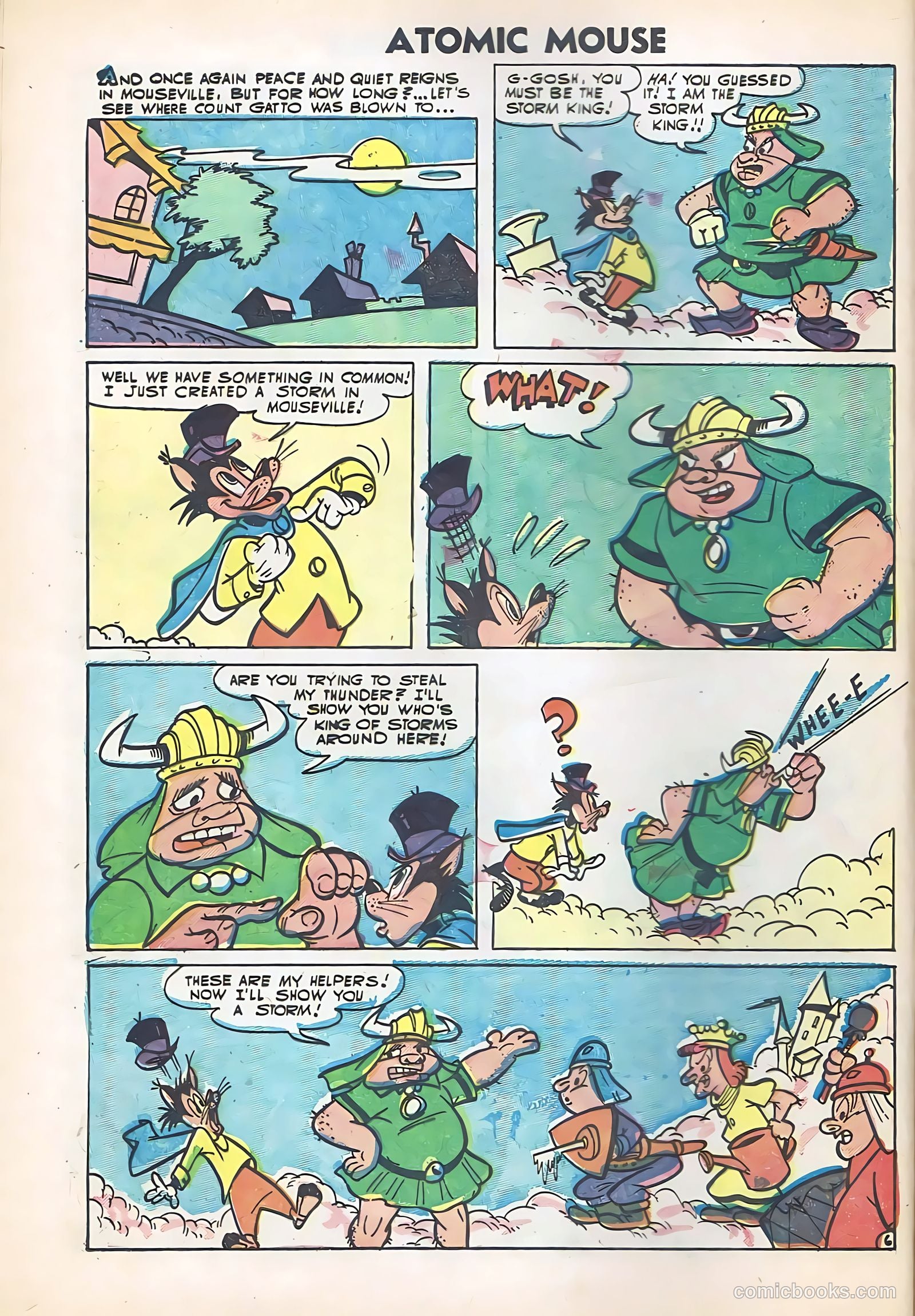 Atomic Mouse #15 (1955) — page 8 of 36