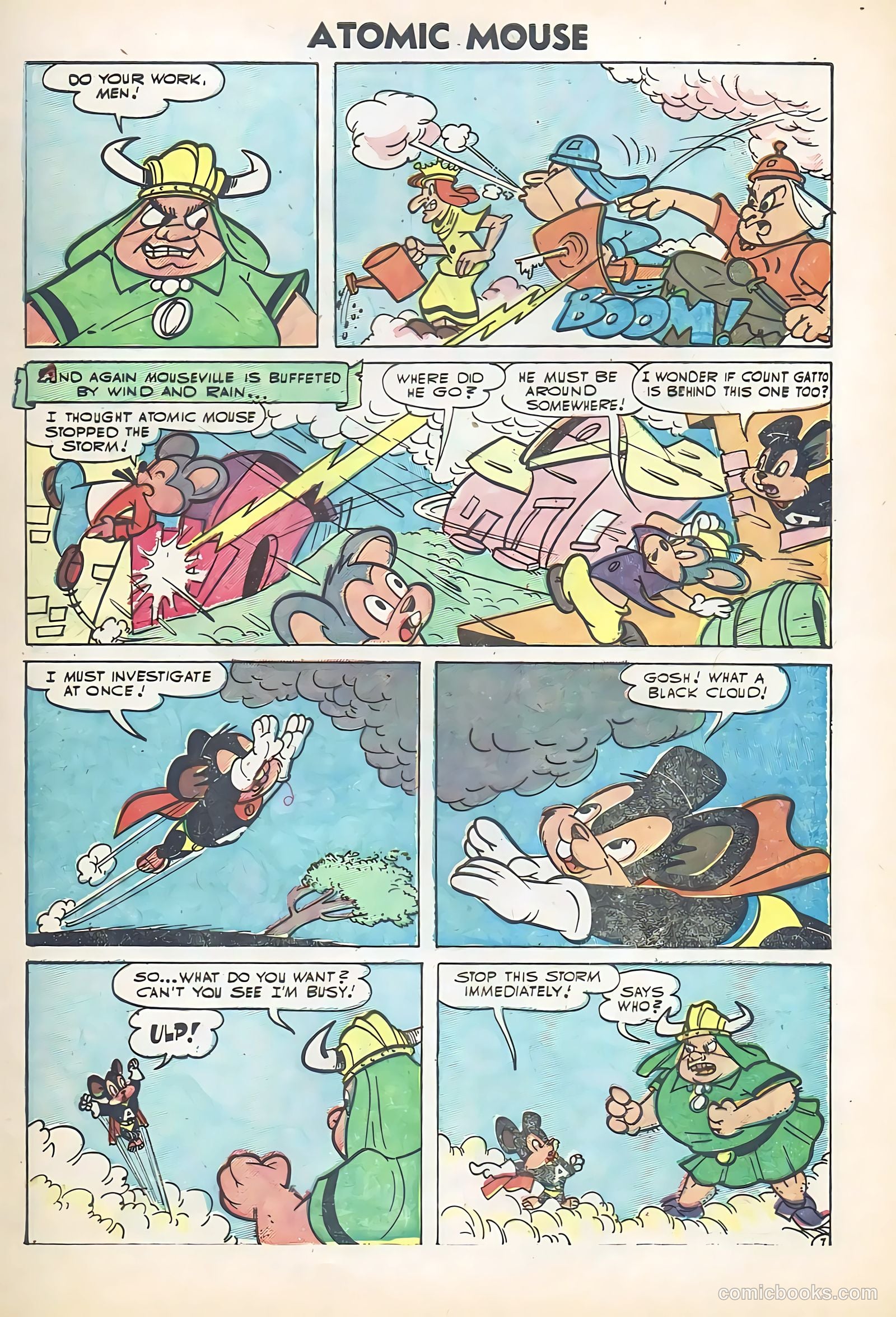 Atomic Mouse #15 (1955) — page 9 of 36