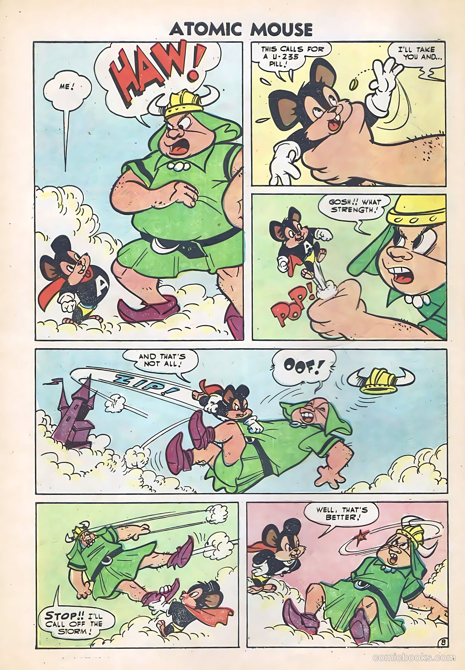 Atomic Mouse #15 (1955) — page 10 of 36