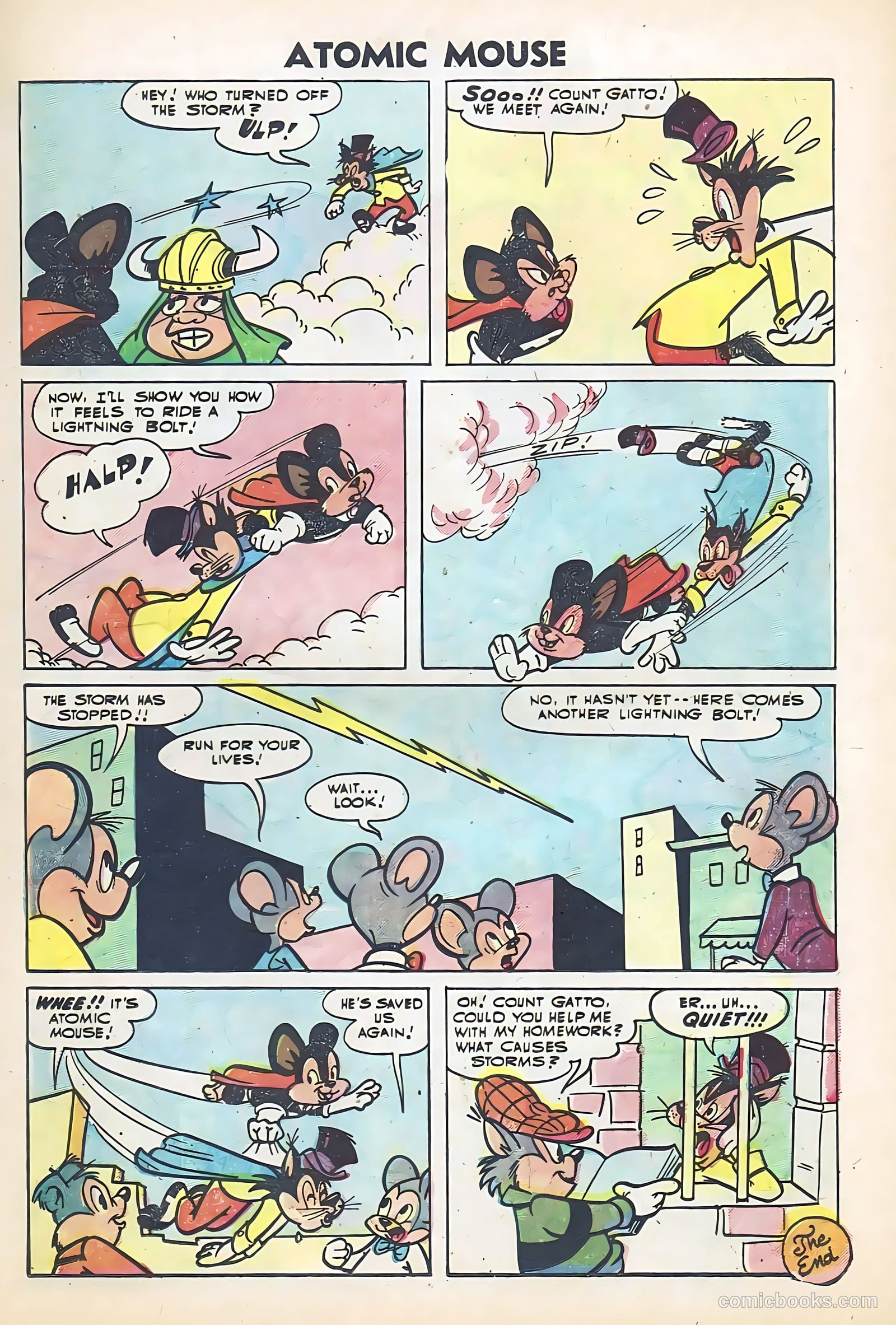 Atomic Mouse #15 (1955) — page 11 of 36