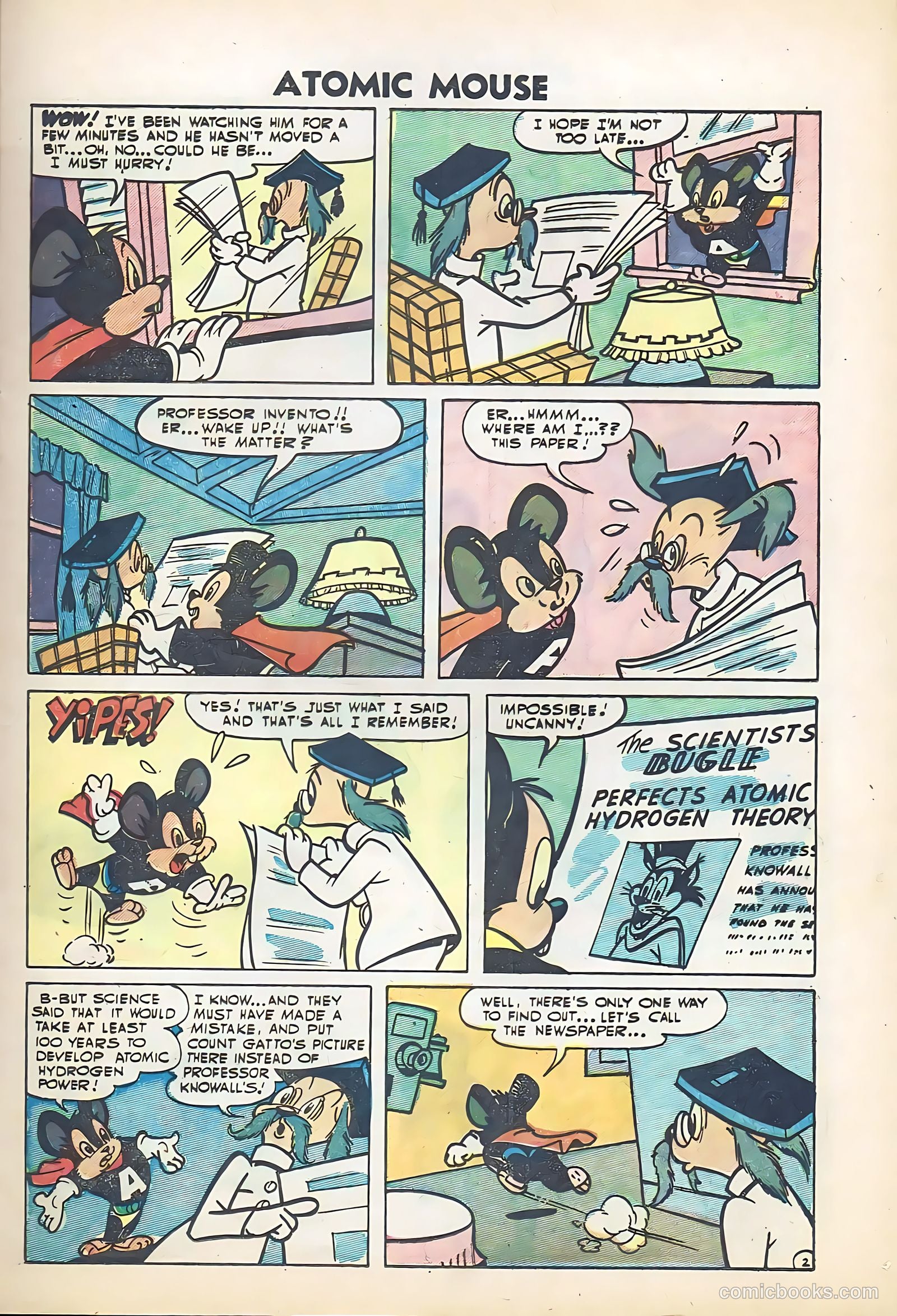 Atomic Mouse #15 (1955) — page 13 of 36