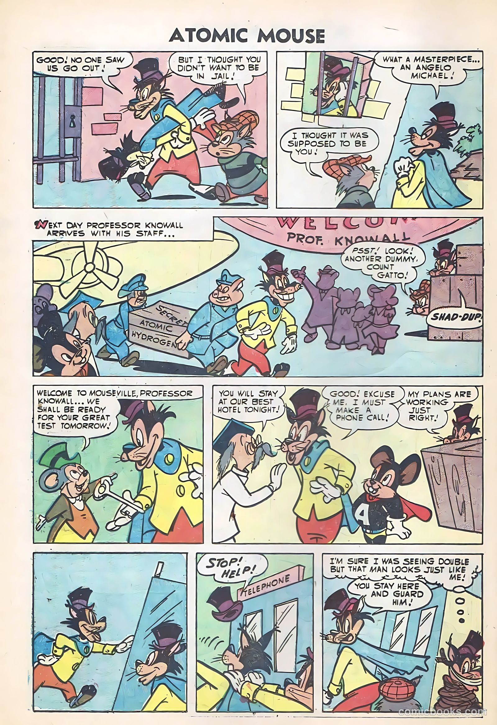 Atomic Mouse #15 (1955) — page 16 of 36