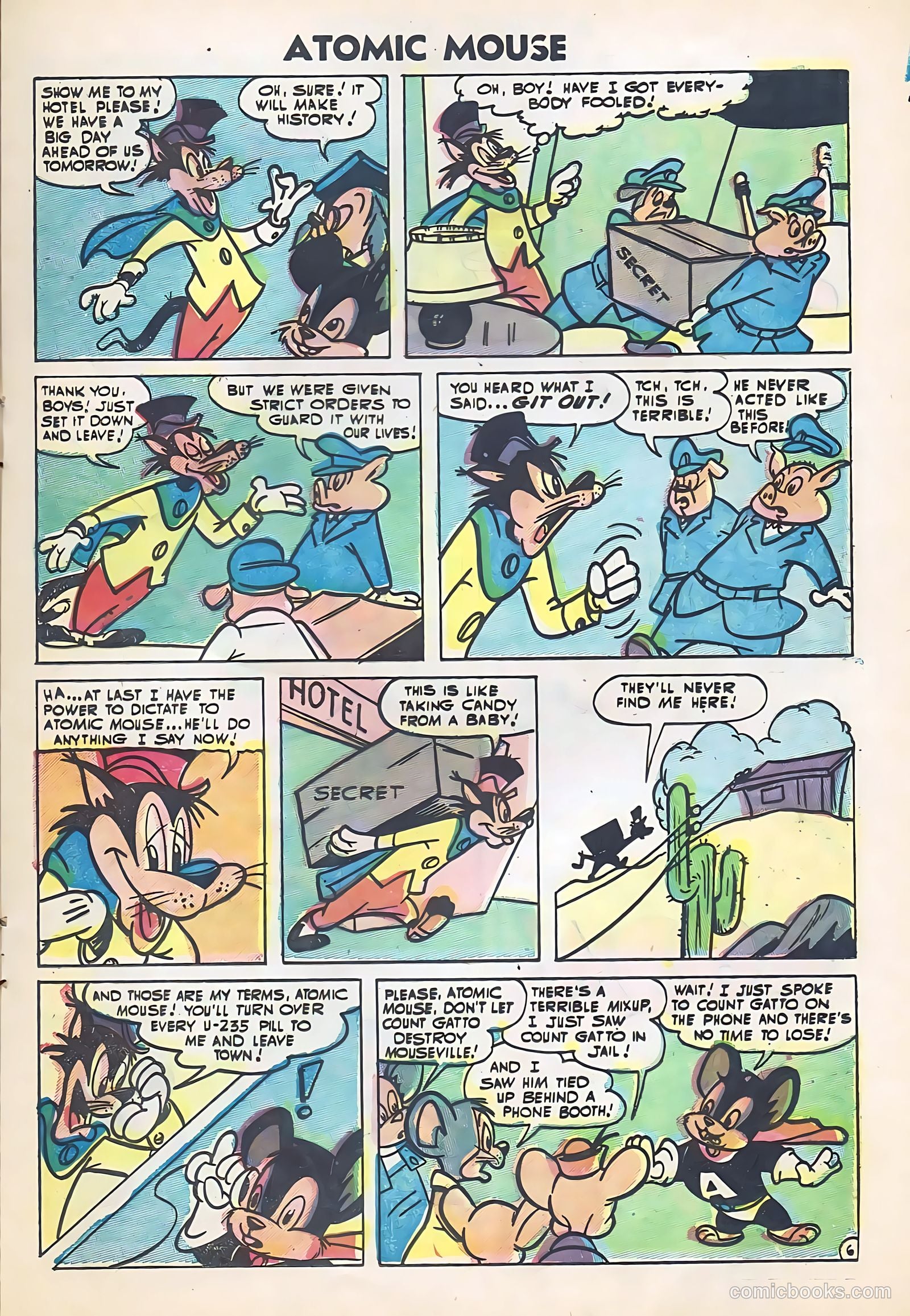 Atomic Mouse #15 (1955) — page 17 of 36