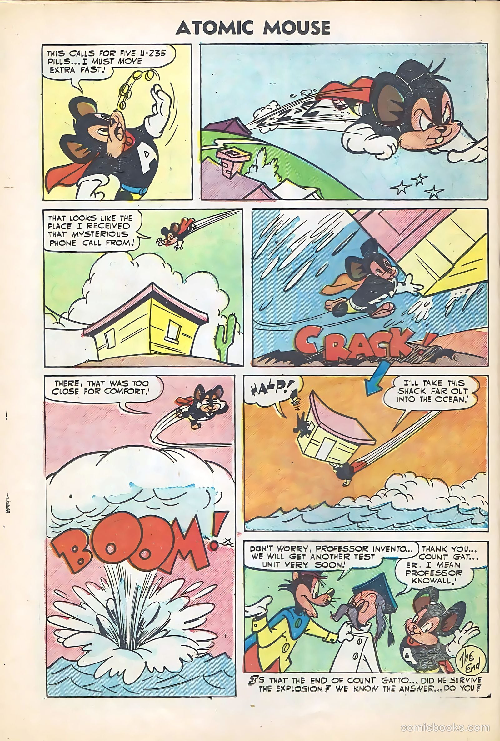Atomic Mouse #15 (1955) — page 18 of 36