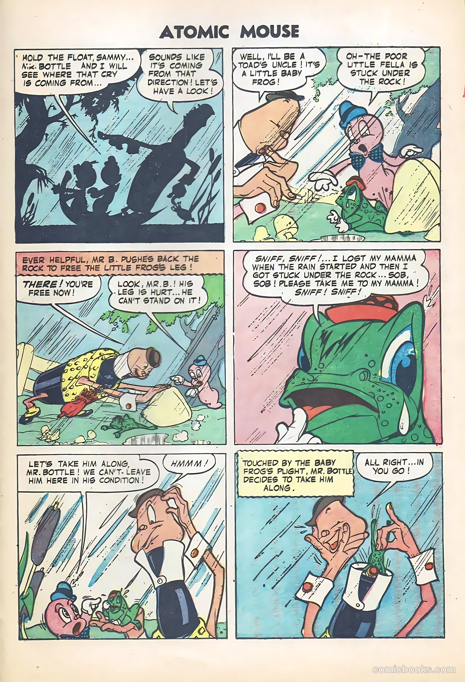 Atomic Mouse #15 (1955) — page 25 of 36