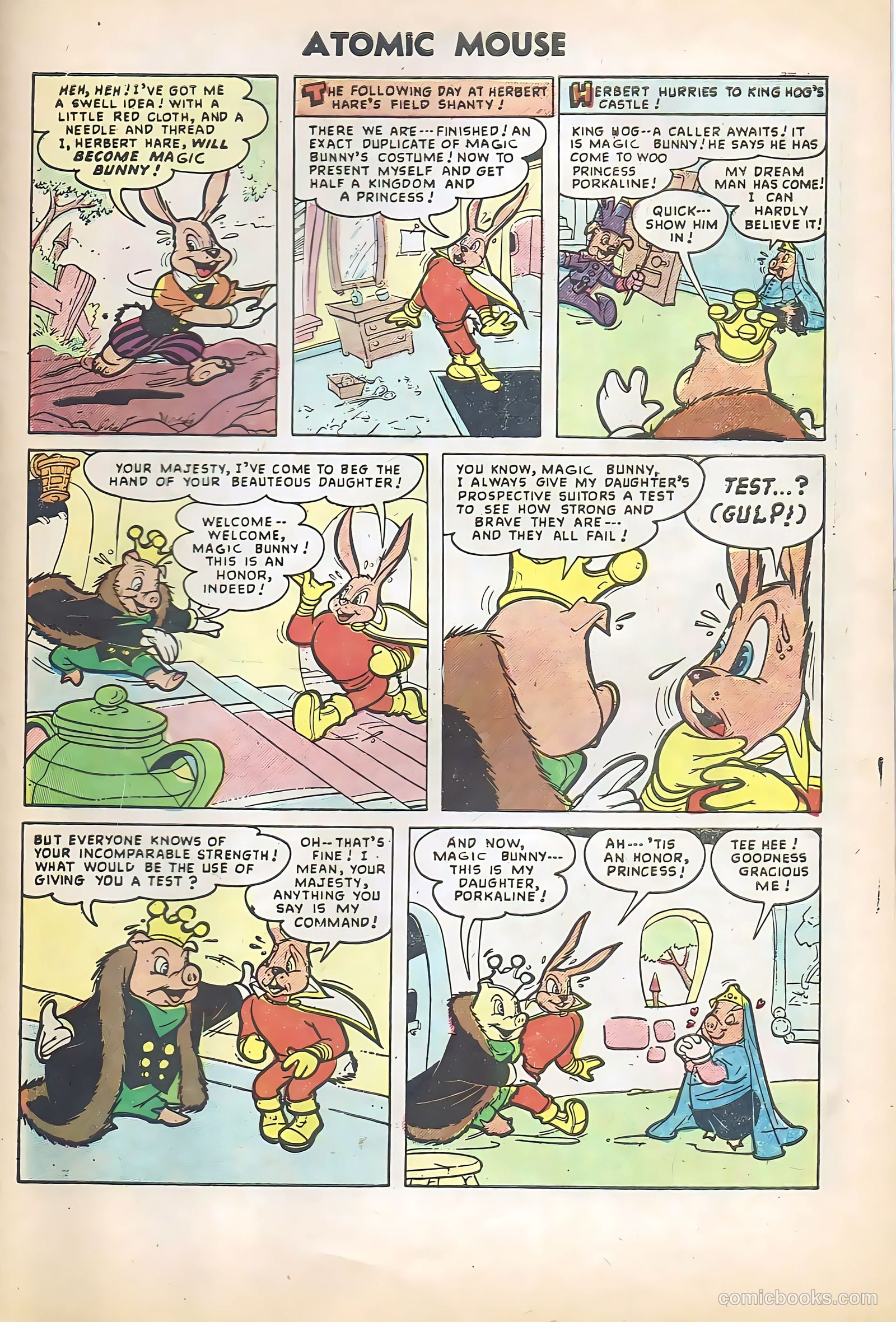 Atomic Mouse #15 (1955) — page 31 of 36