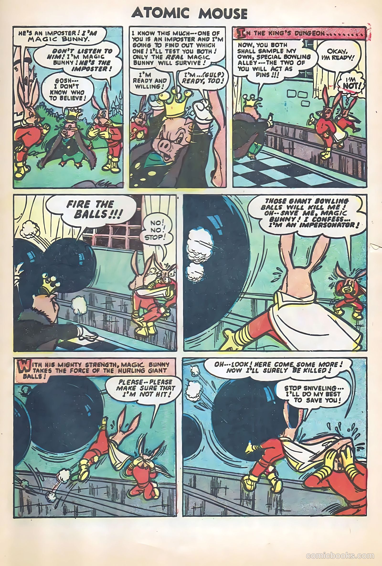 Atomic Mouse #15 (1955) — page 33 of 36