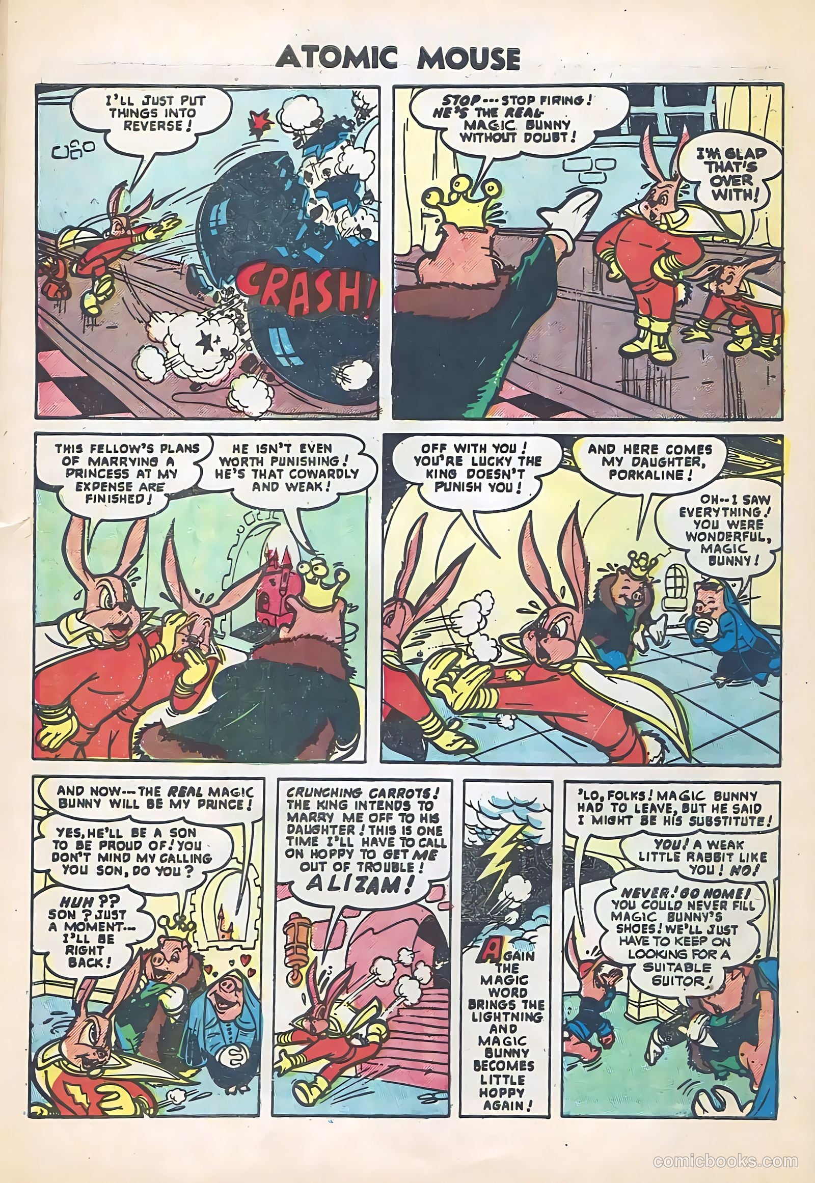 Atomic Mouse #15 (1955) — page 34 of 36