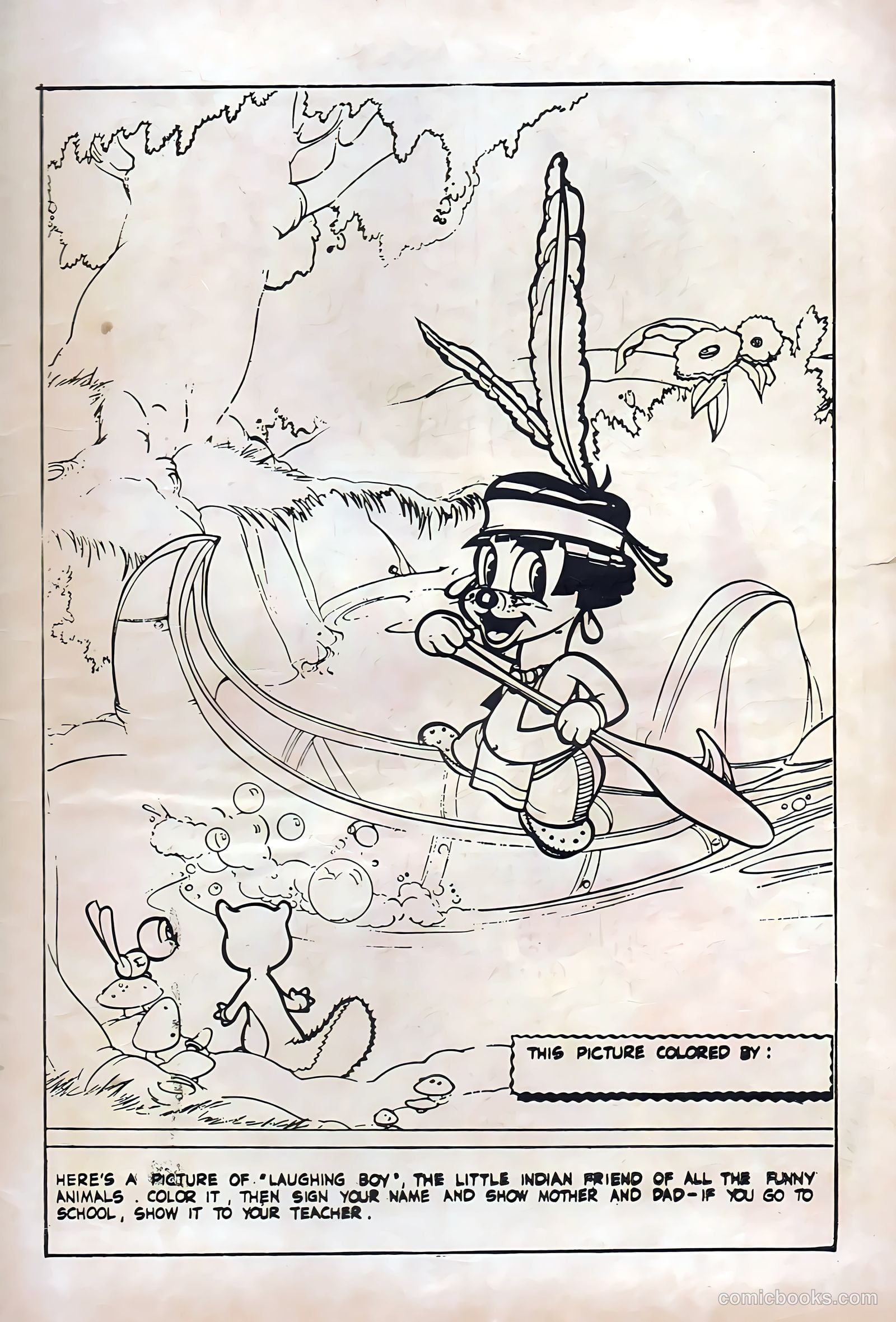 Atomic Mouse #15 (1955) — page 35 of 36