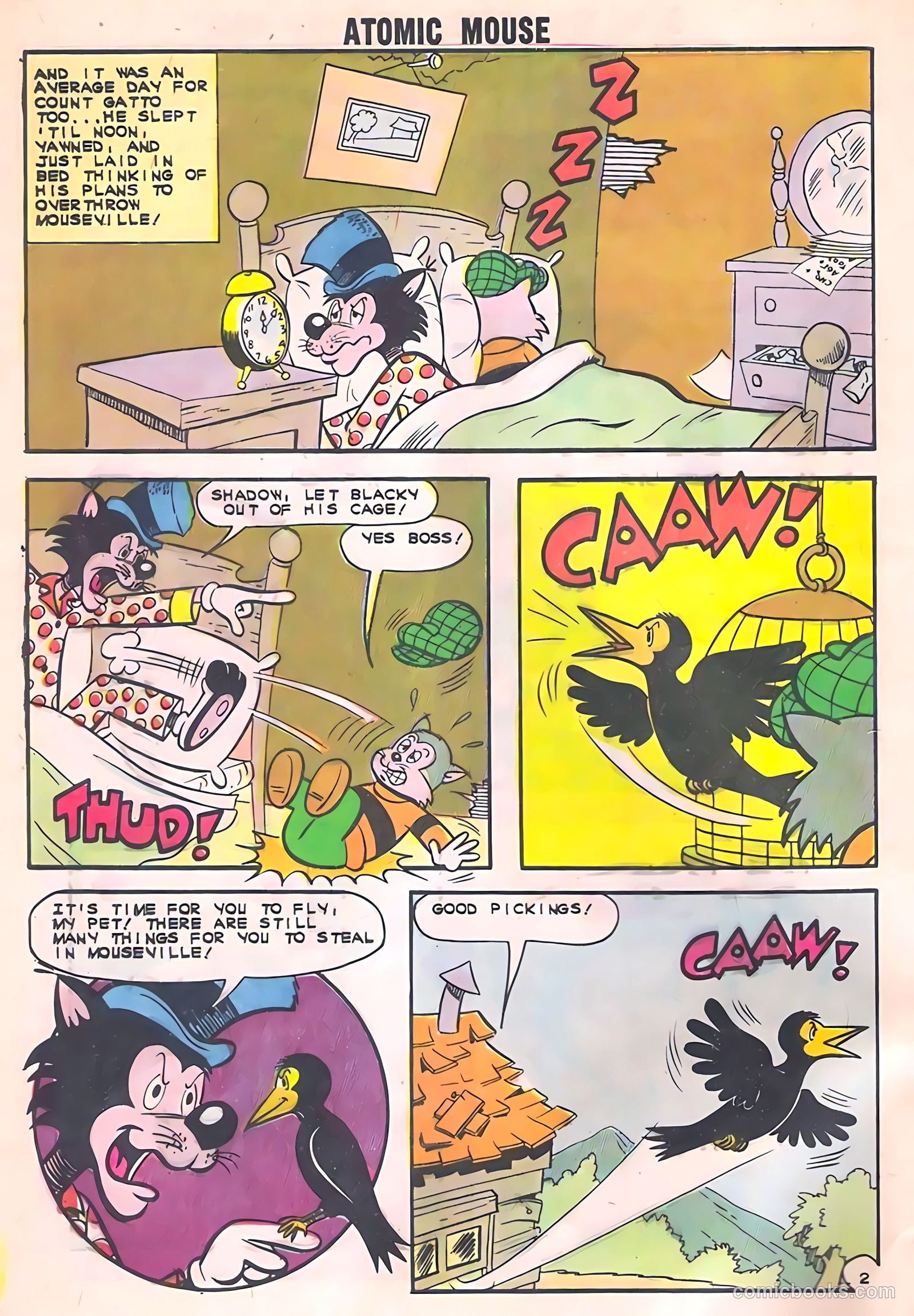 Atomic Mouse #16 (1955) — page 4 of 37