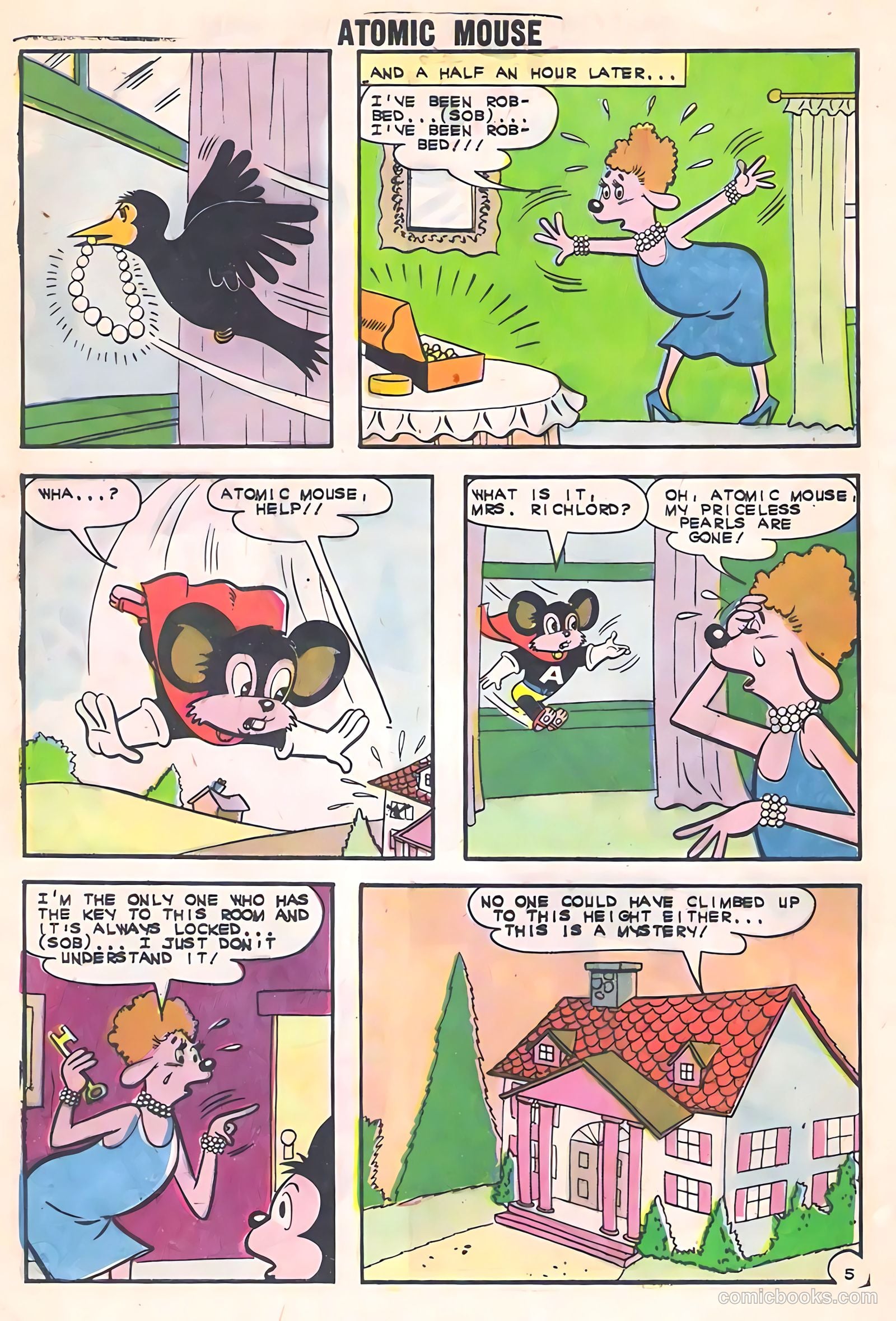 Atomic Mouse #16 (1955) — page 8 of 37