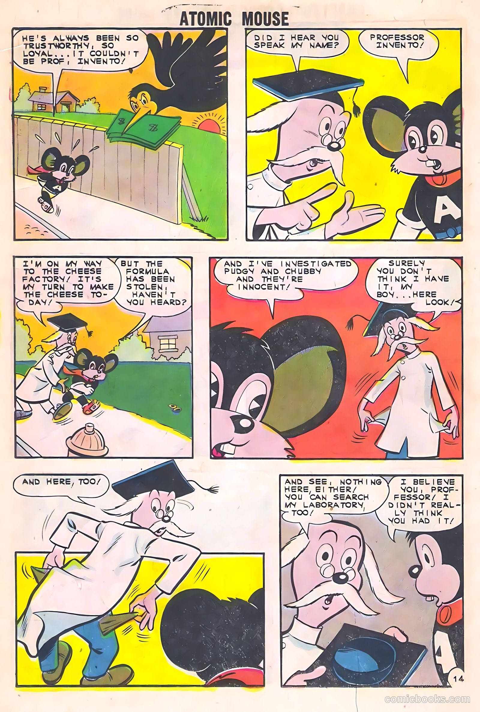 Atomic Mouse #16 (1955) — page 18 of 37