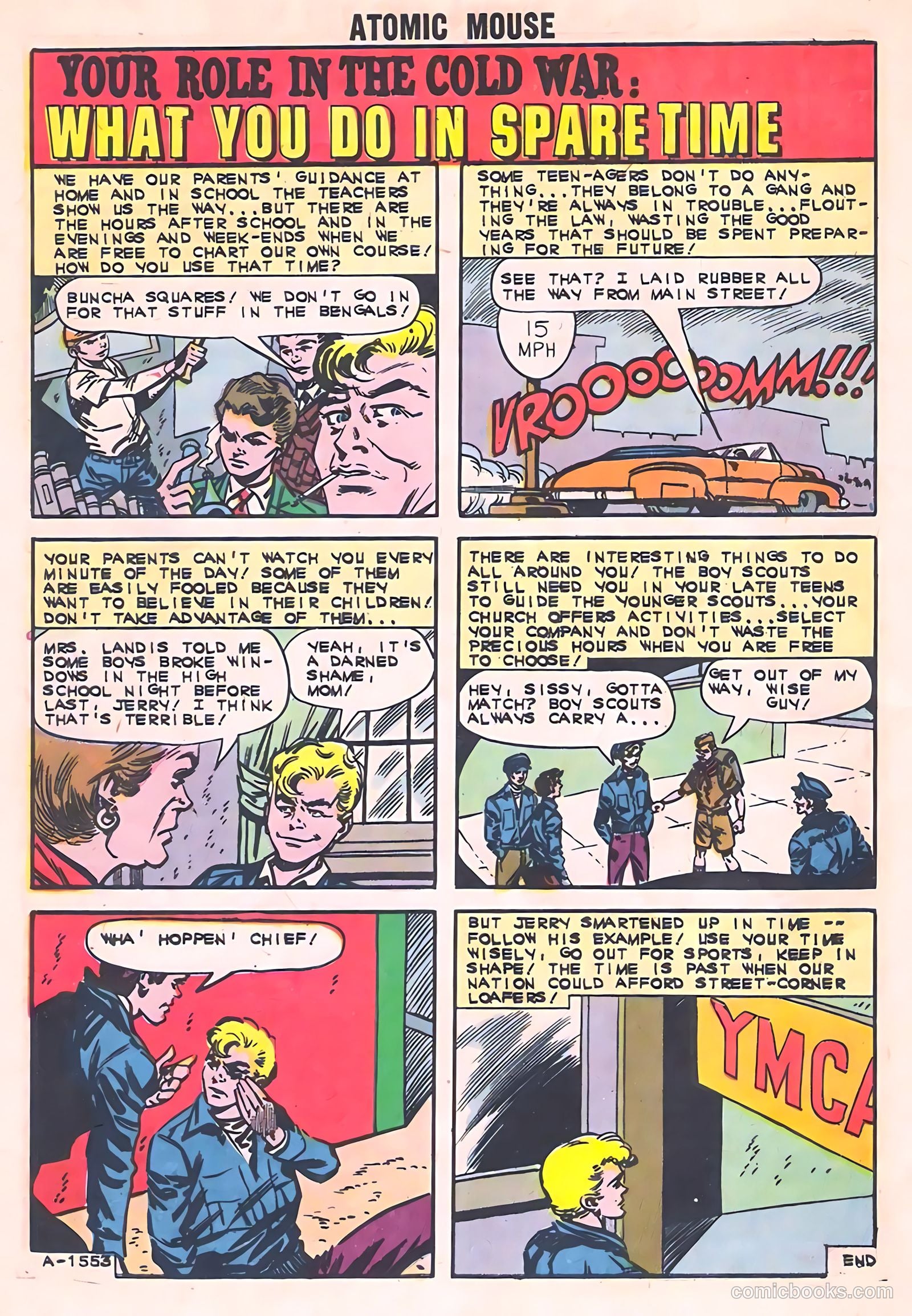Atomic Mouse #16 (1955) — page 28 of 37