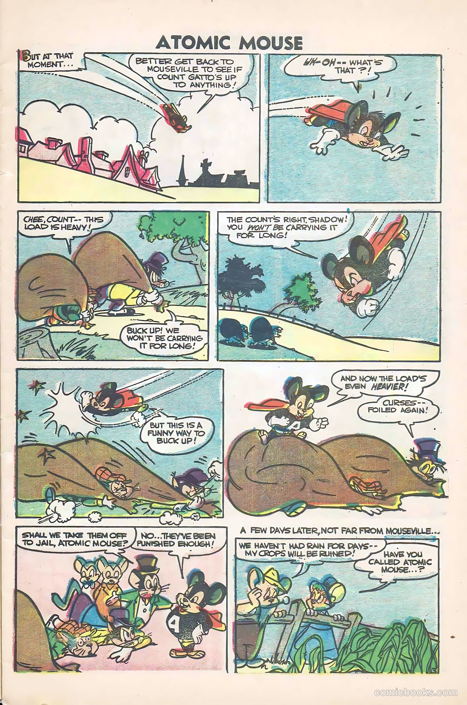 Atomic Mouse #17 (1956) — page 5 of 36
