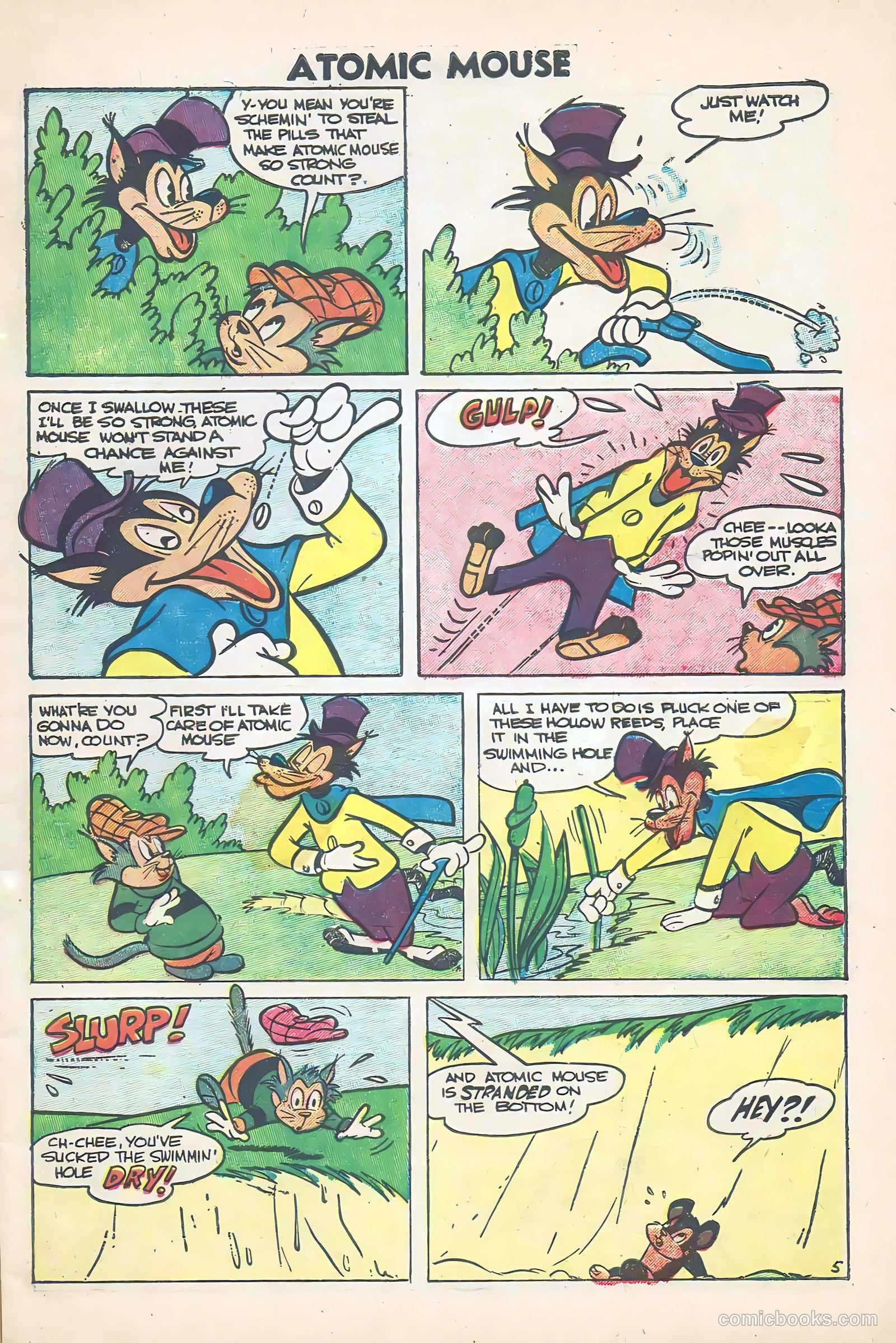 Atomic Mouse #17 (1956) — page 7 of 36