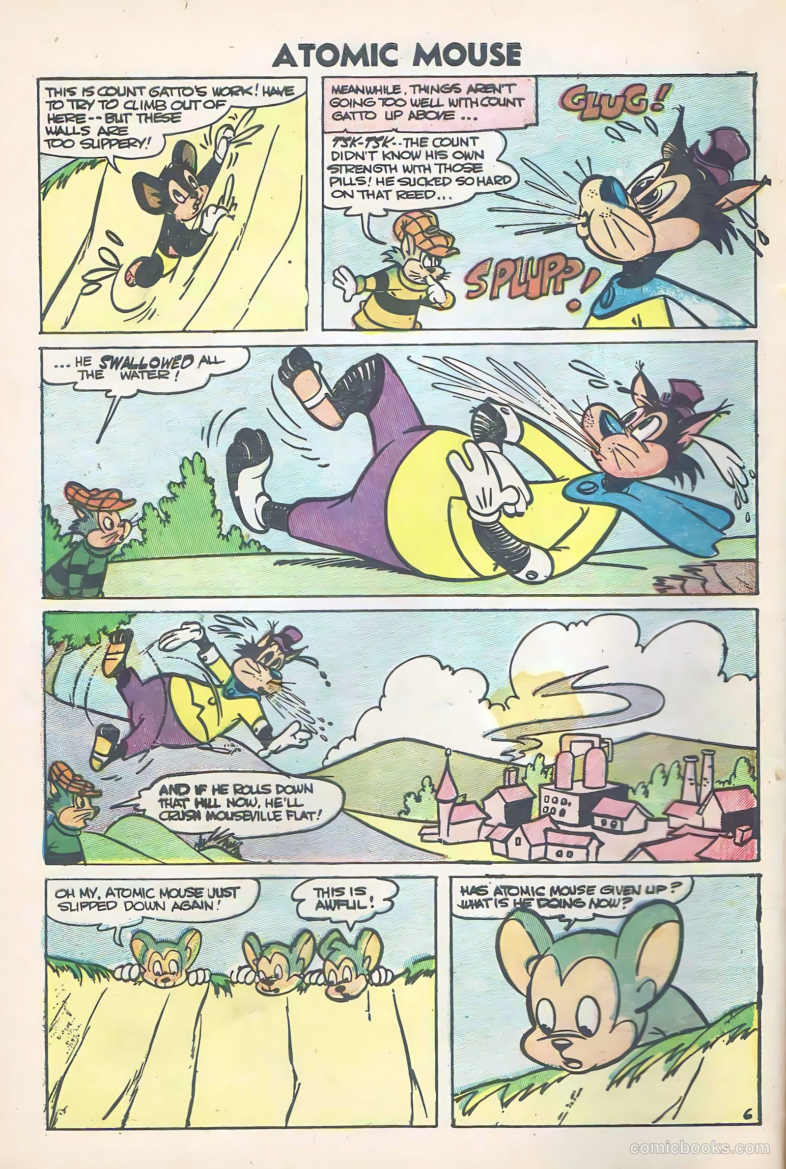 Atomic Mouse #17 (1956) — page 8 of 36