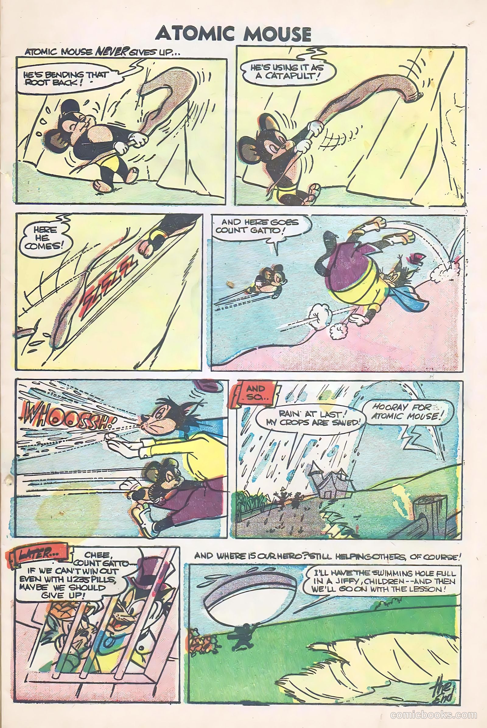 Atomic Mouse #17 (1956) — page 9 of 36
