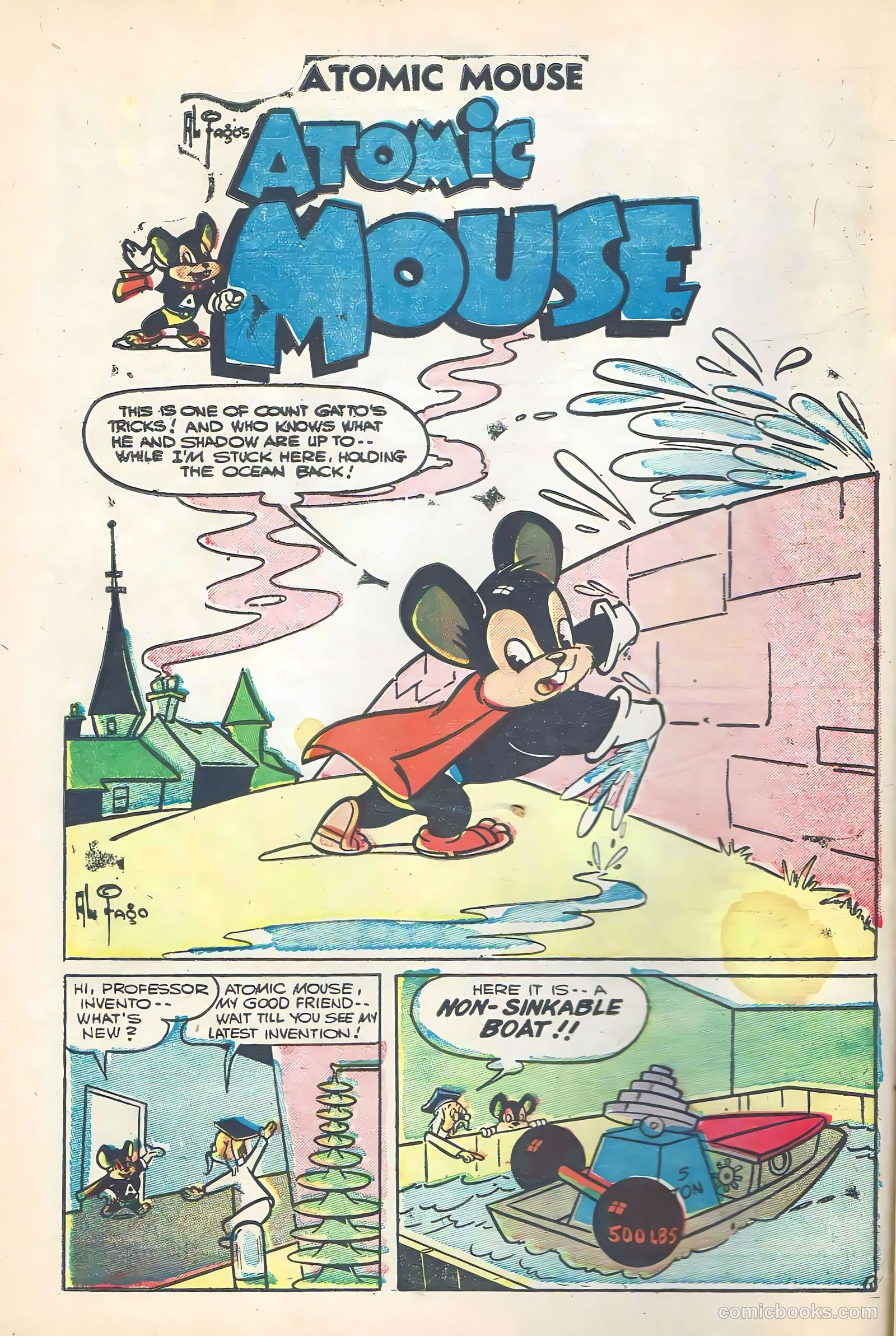 Atomic Mouse #17 (1956) — page 10 of 36