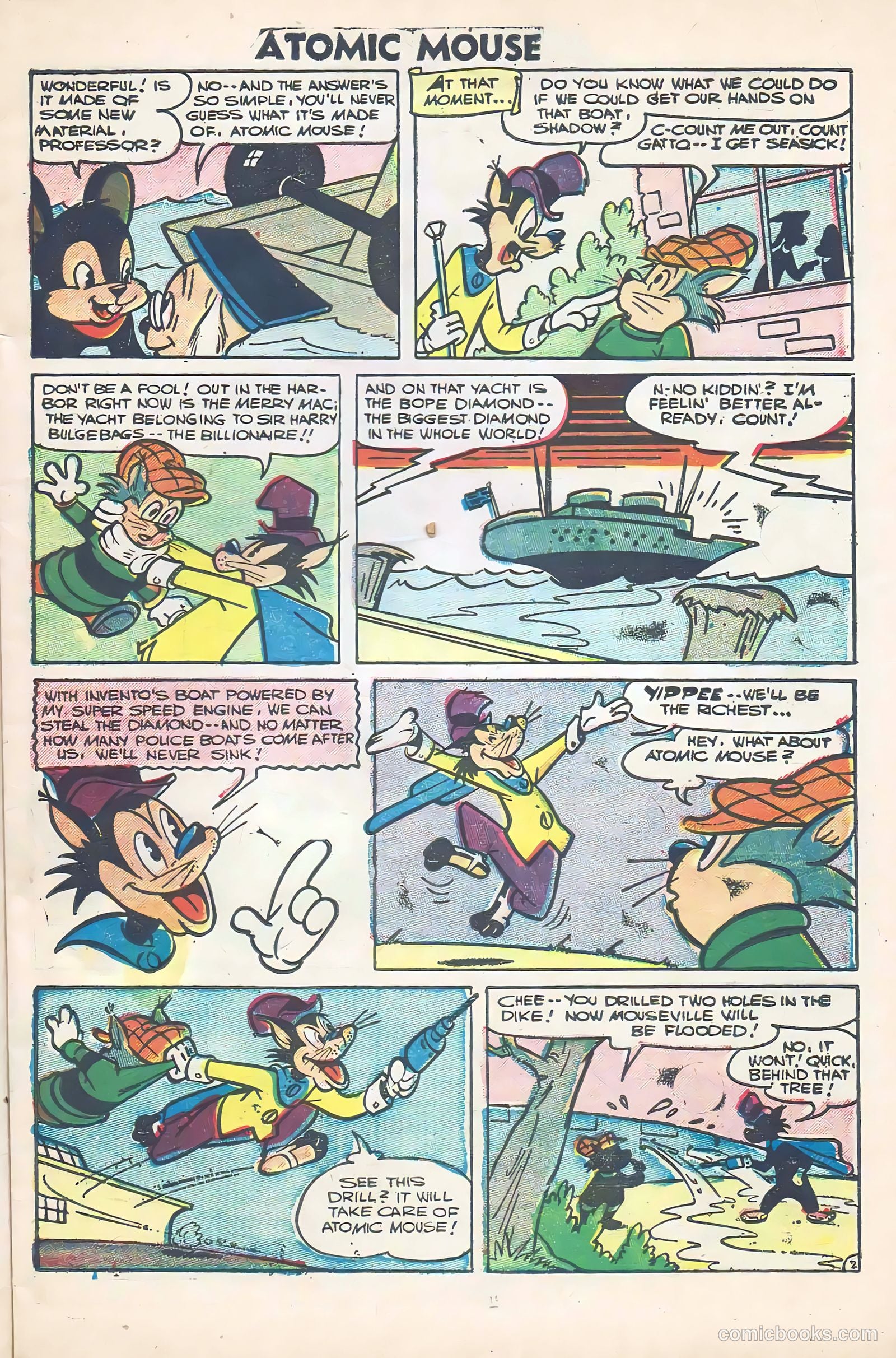 Atomic Mouse #17 (1956) — page 11 of 36