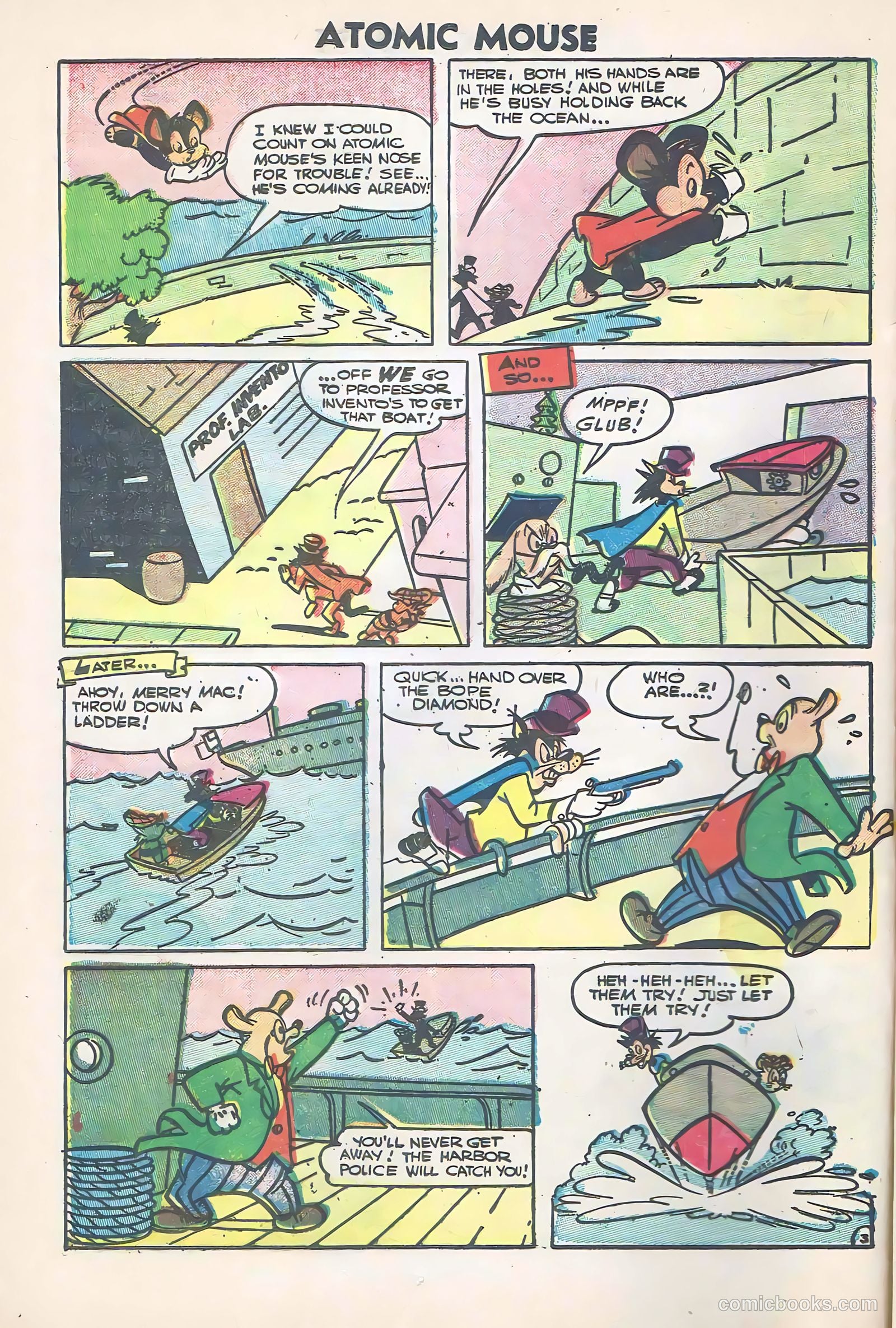 Atomic Mouse #17 (1956) — page 12 of 36