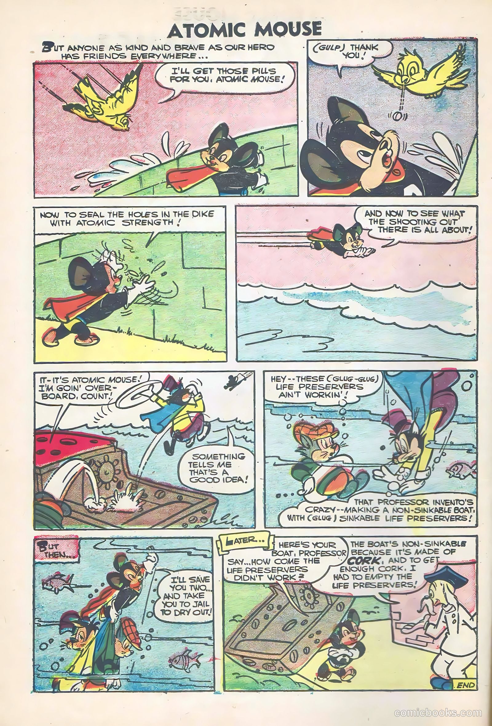 Atomic Mouse #17 (1956) — page 14 of 36
