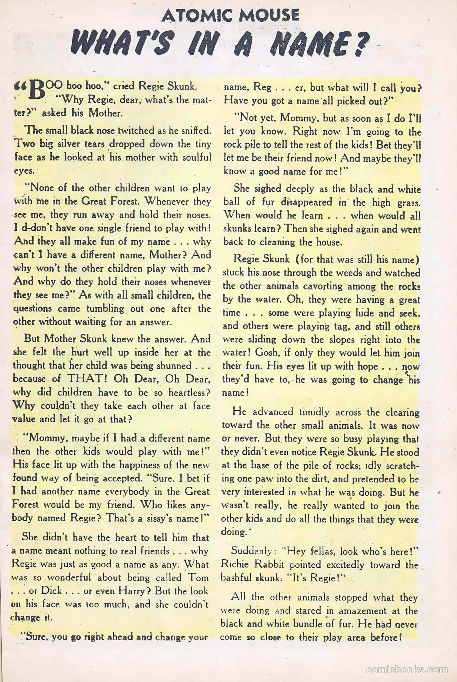 Atomic Mouse #17 (1956) — page 15 of 36