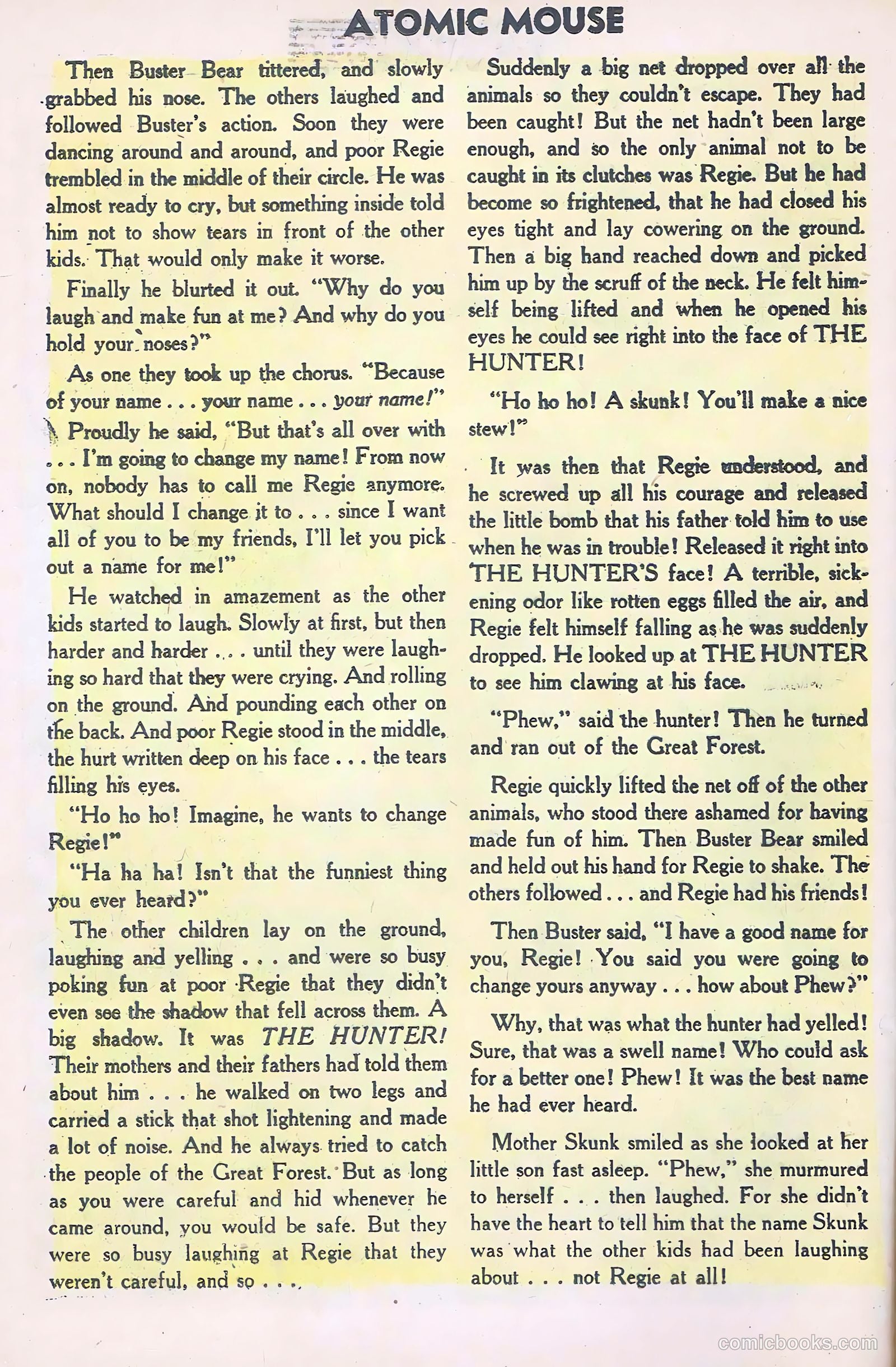 Atomic Mouse #17 (1956) — page 16 of 36