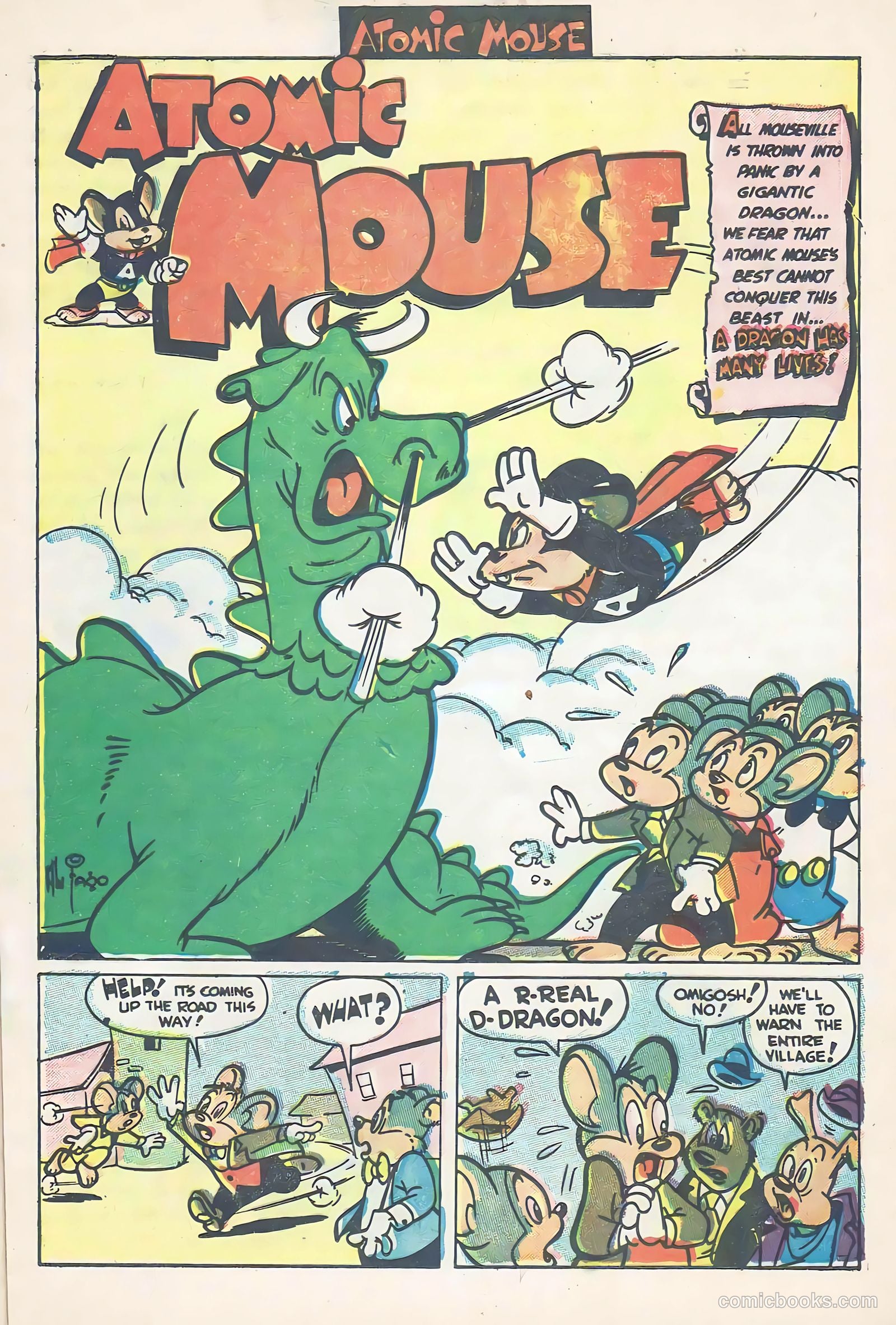 Atomic Mouse #17 (1956) — page 17 of 36