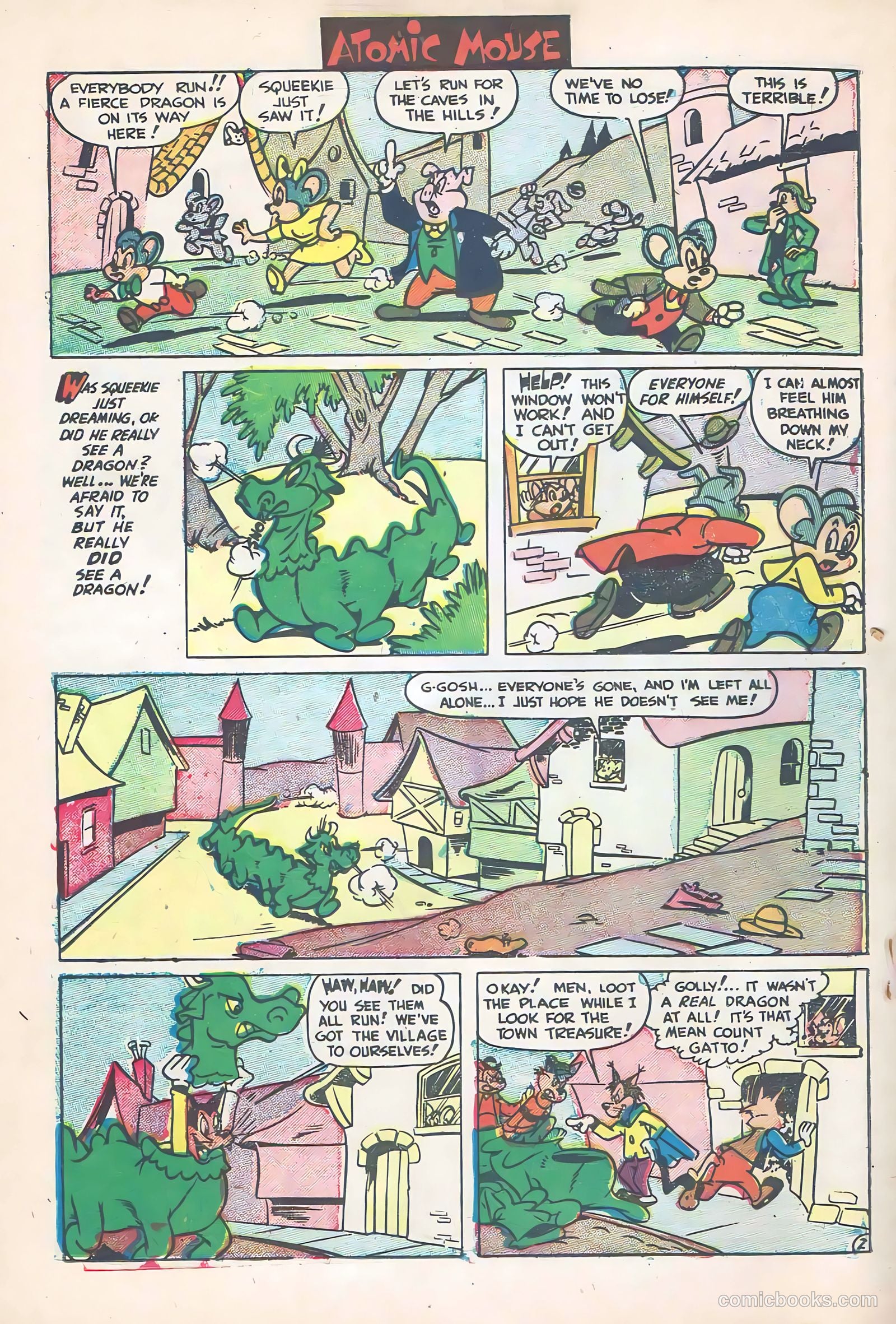 Atomic Mouse #17 (1956) — page 18 of 36