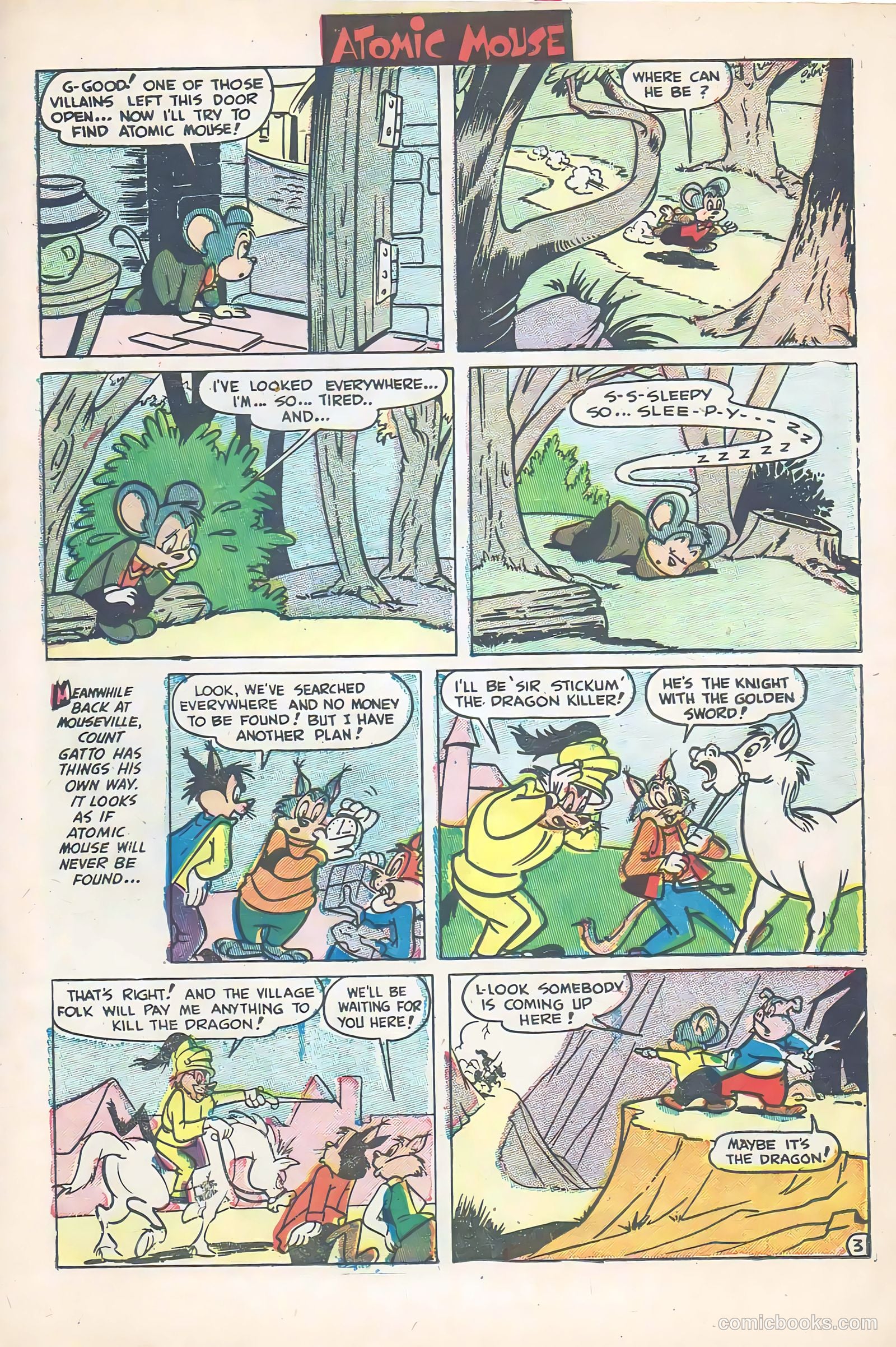 Atomic Mouse #17 (1956) — page 19 of 36