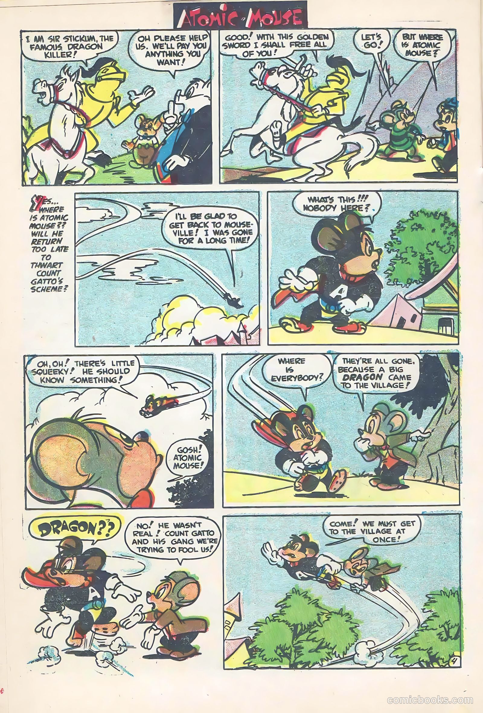 Atomic Mouse #17 (1956) — page 20 of 36