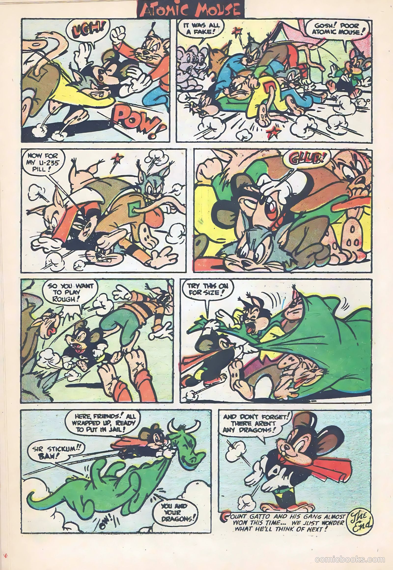 Atomic Mouse #17 (1956) — page 22 of 36