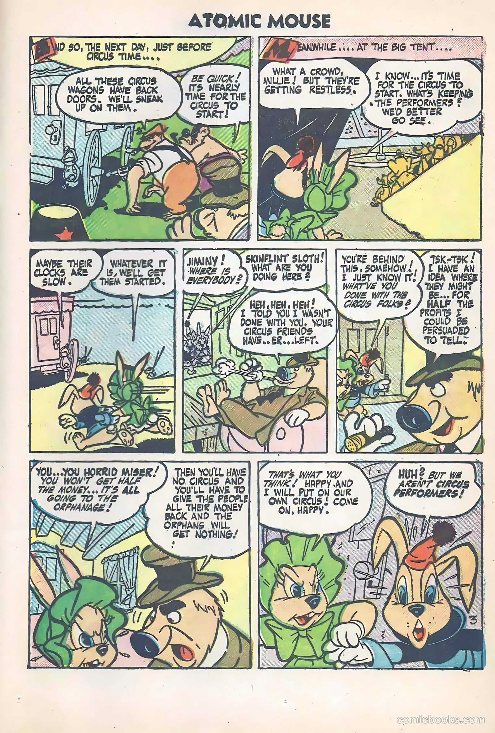 Atomic Mouse #17 (1956) — page 25 of 36