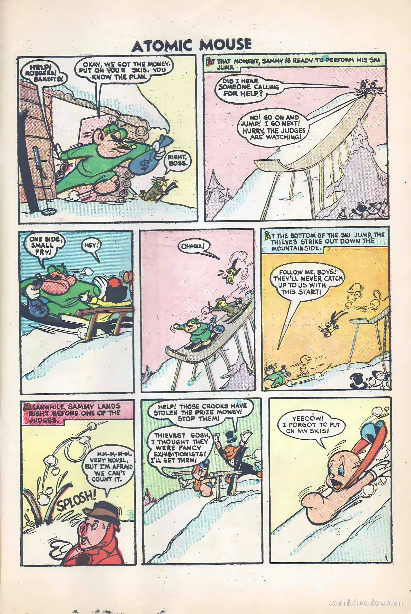 Atomic Mouse #17 (1956) — page 31 of 36