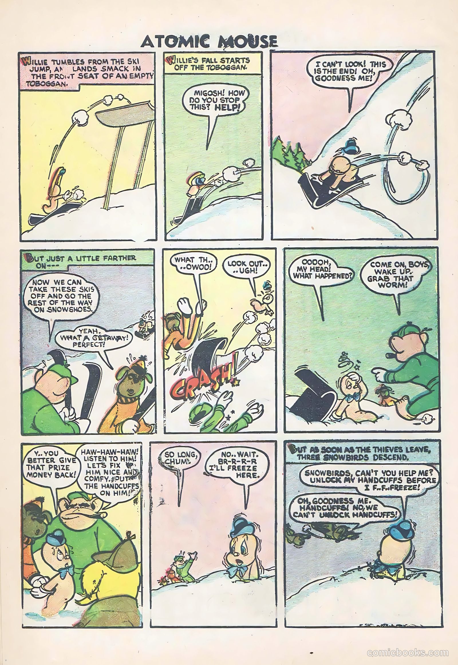 Atomic Mouse #17 (1956) — page 32 of 36