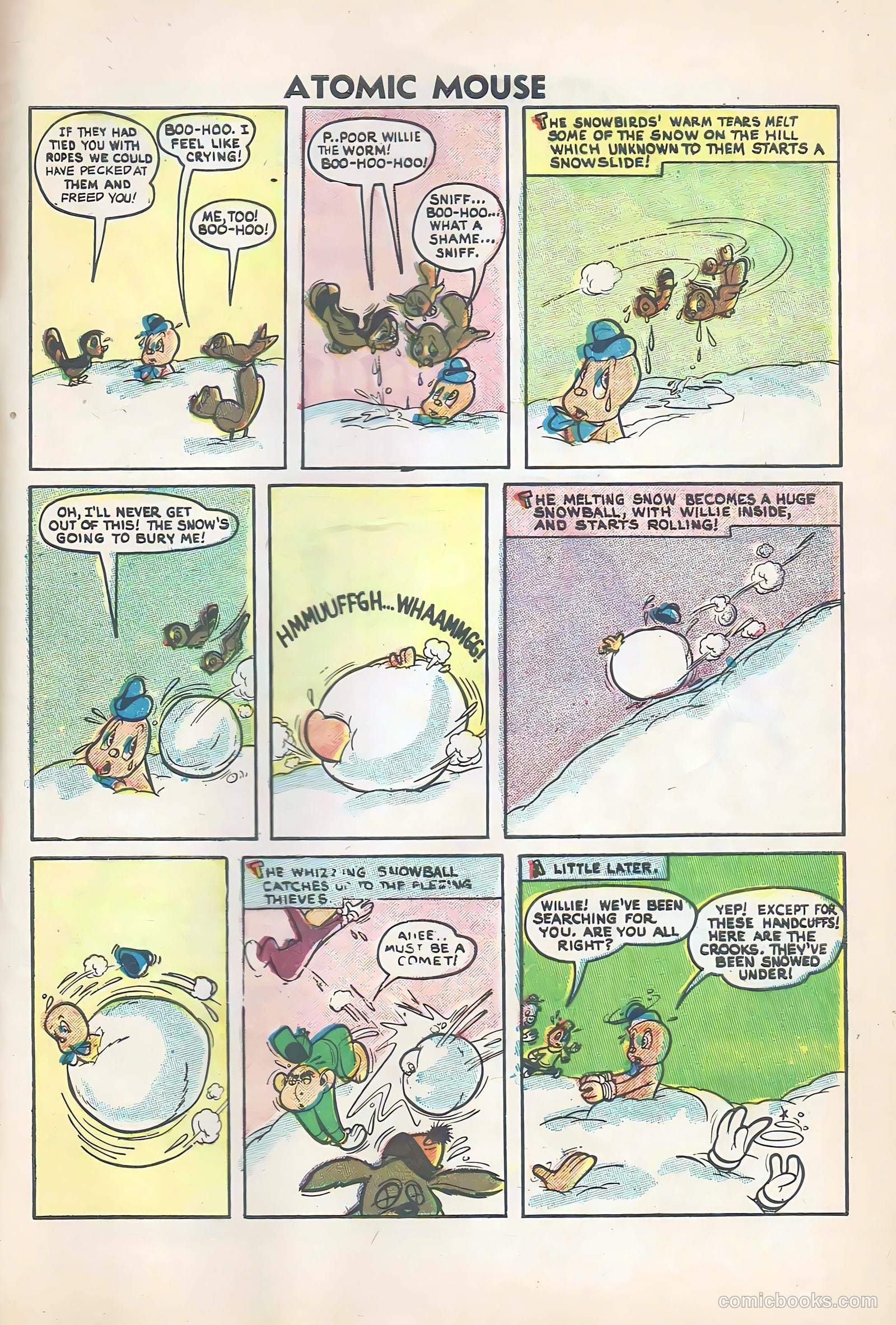 Atomic Mouse #17 (1956) — page 33 of 36