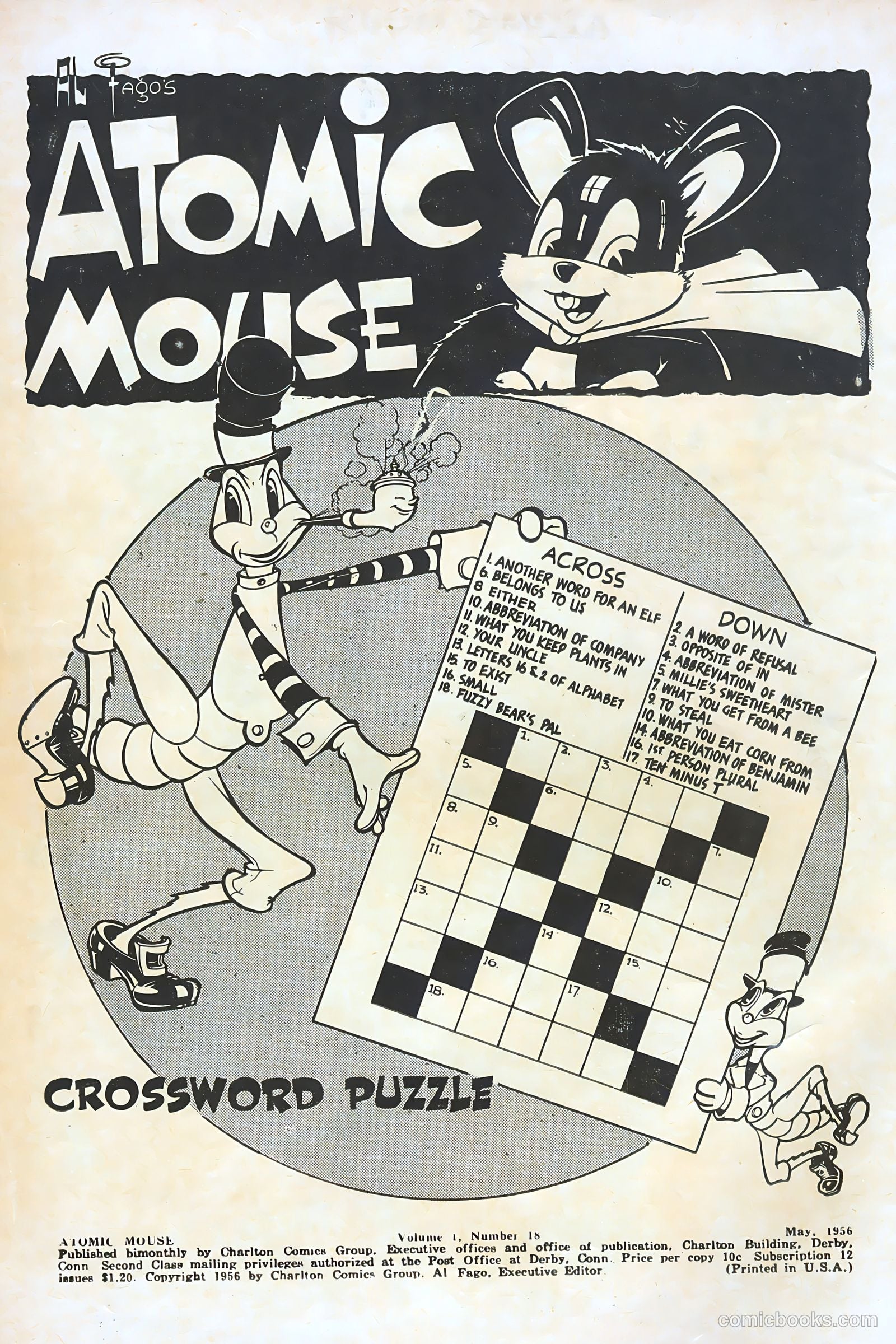 Atomic Mouse #18 (1956) — page 2 of 37
