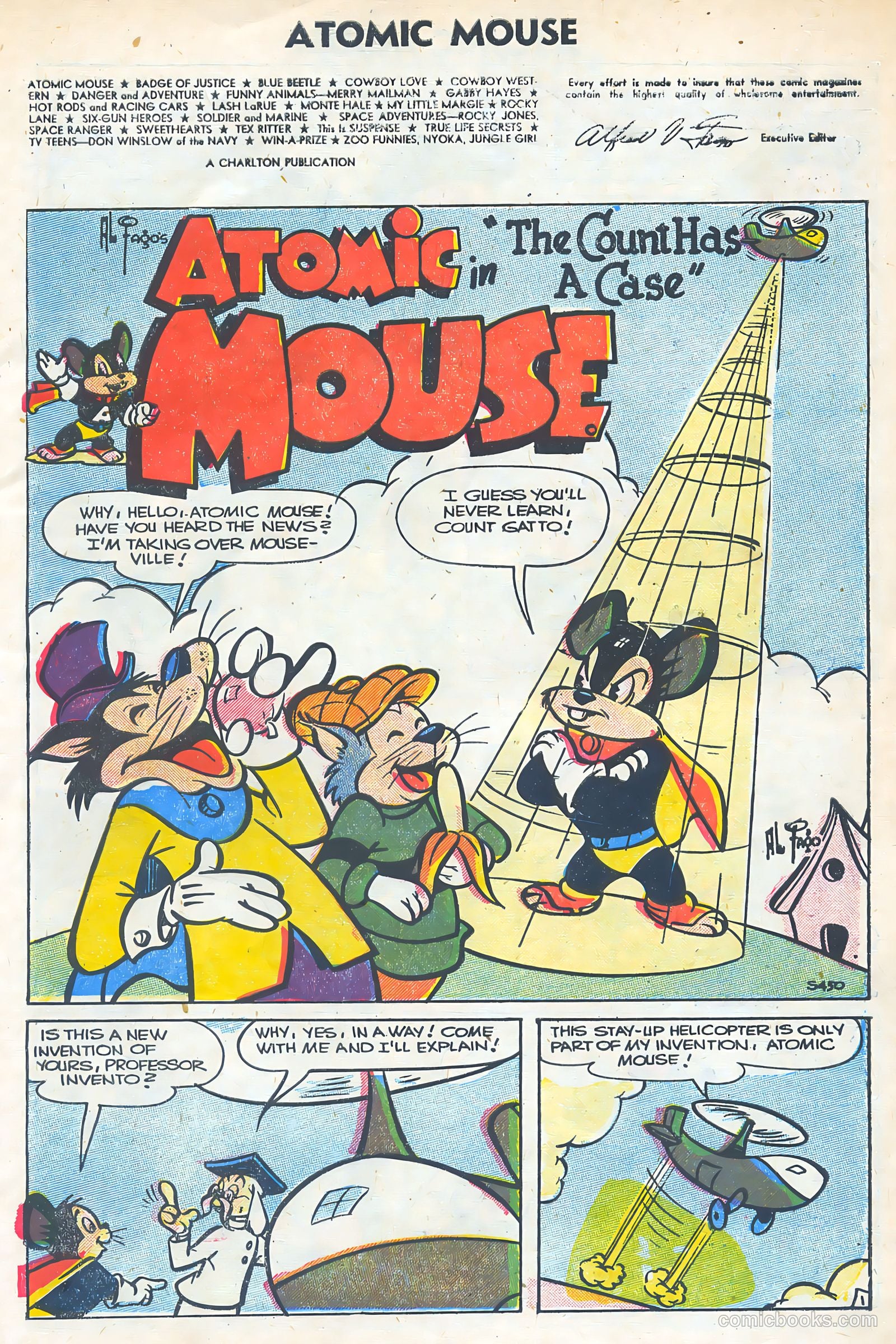 Atomic Mouse #18 (1956) — page 3 of 37