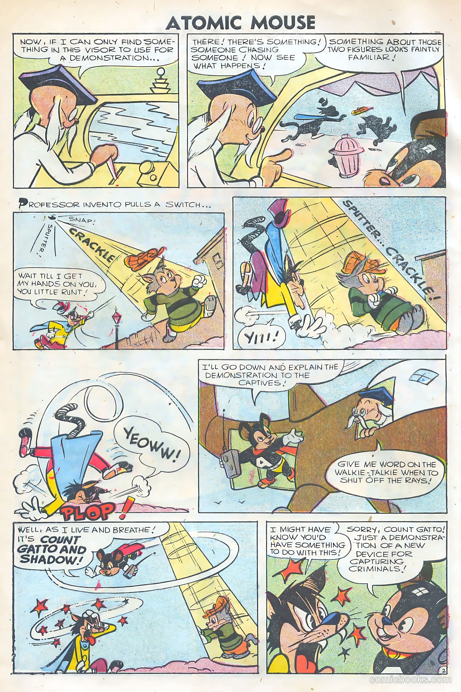 Atomic Mouse #18 (1956) — page 4 of 37